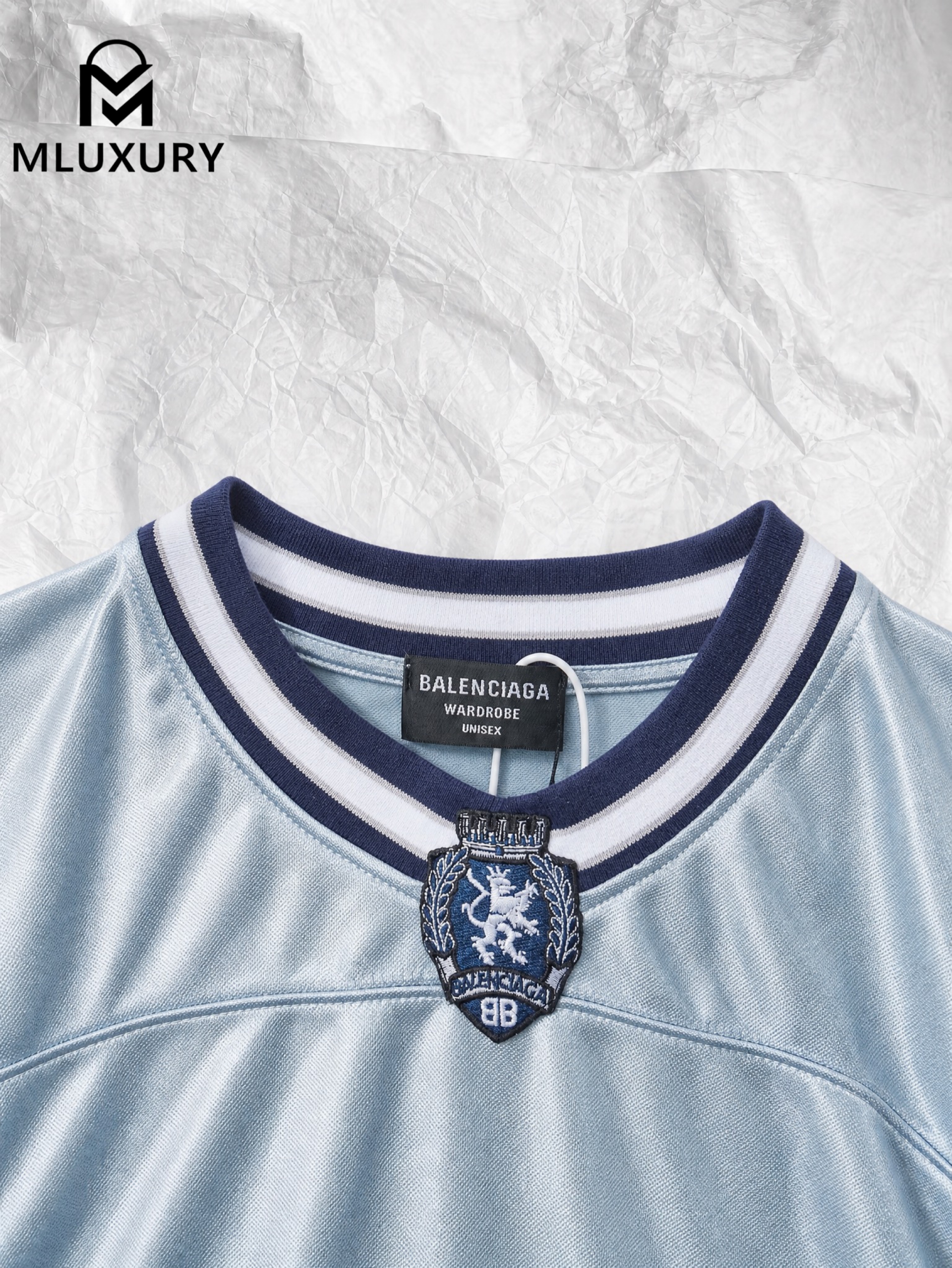 Balenciaga BLCG 25 Soccer series short-sleeved Jersey