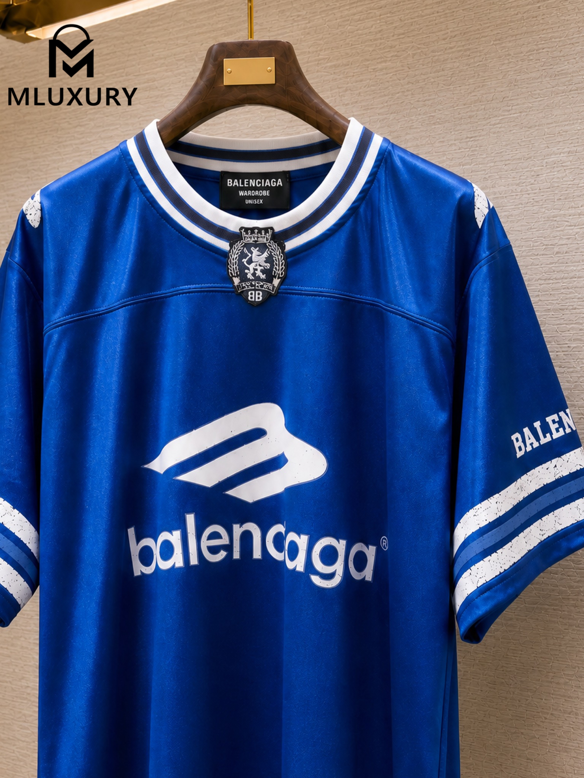 Balenciaga BLCG 25 Soccer series short-sleeved Jersey