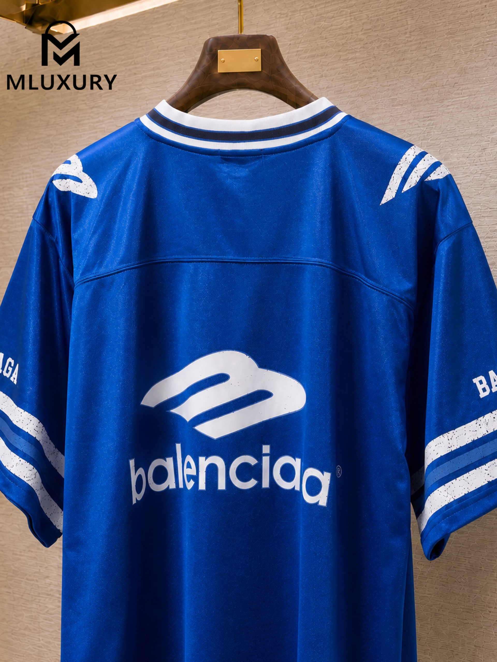 Balenciaga BLCG 25 Soccer series short-sleeved Jersey