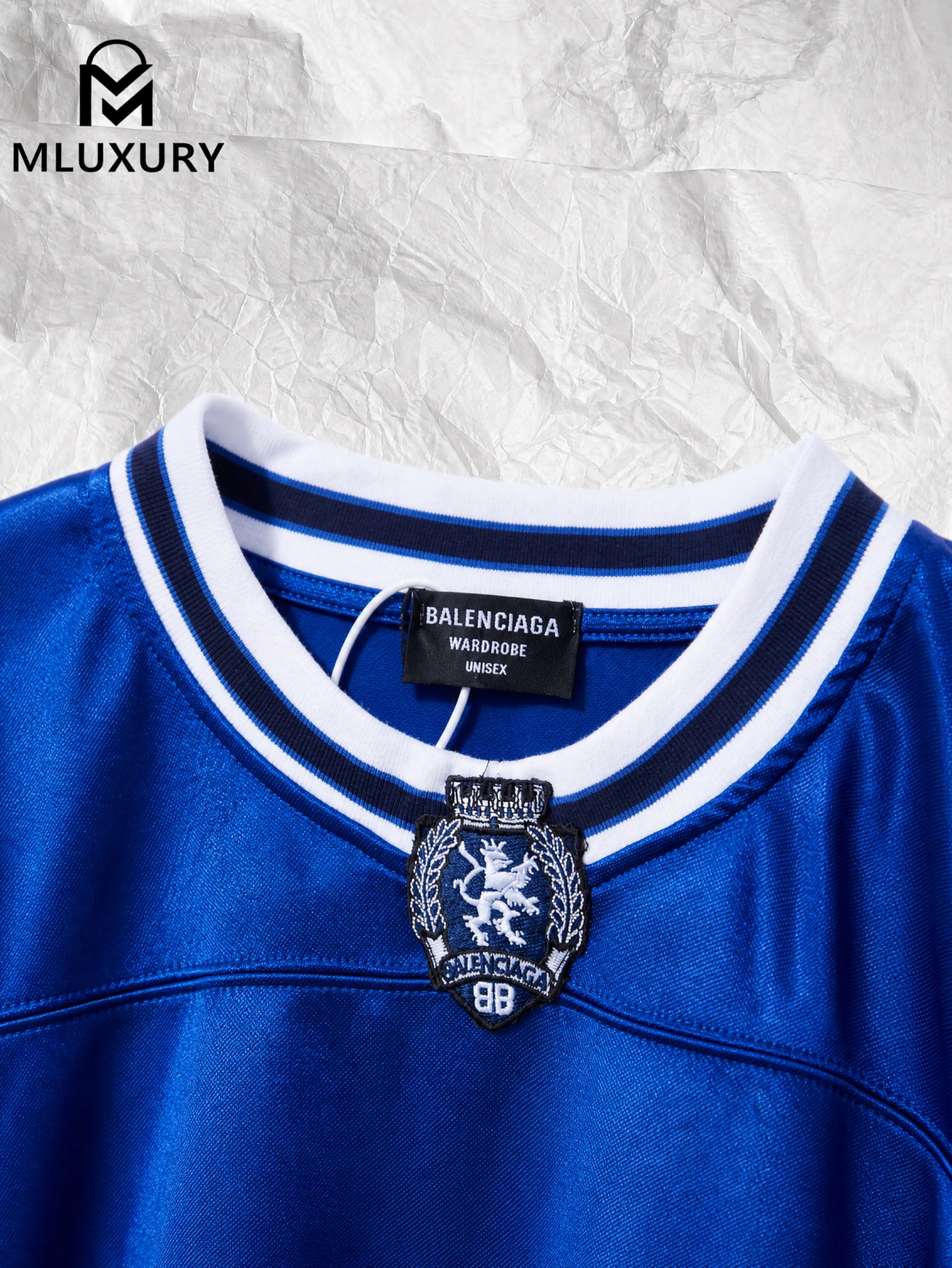 Balenciaga BLCG 25 Soccer series short-sleeved Jersey