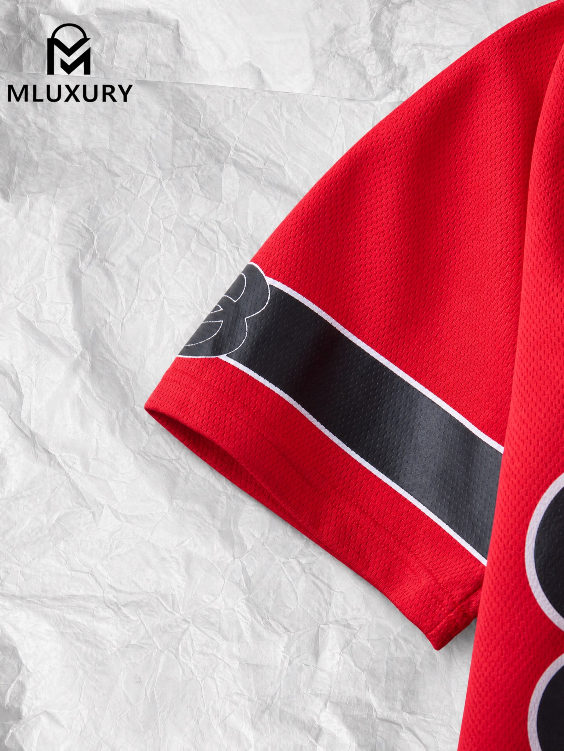 Balenciaga BLCG, Fall 2025 Double Ring No. 25 Printed Short-Sleeve Soccer Jersey