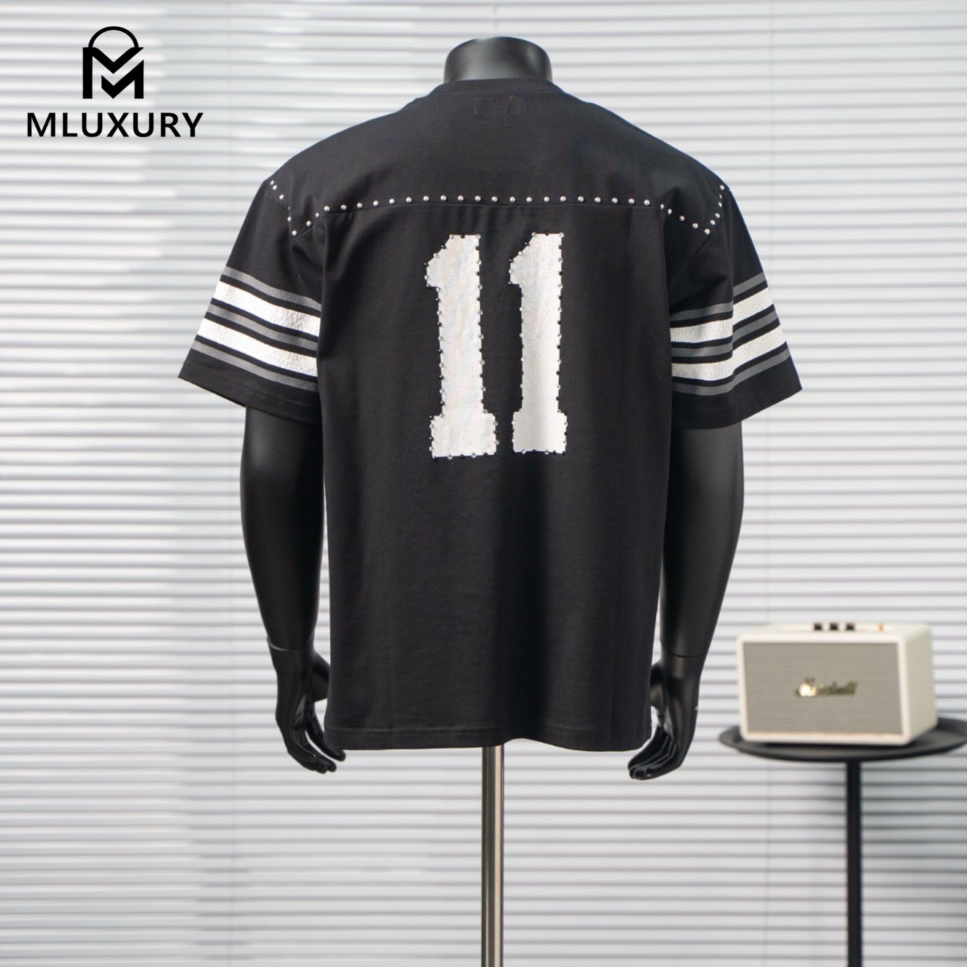 Supreme SS26 Studded SS Rhinestone #11 Soccer Jersey