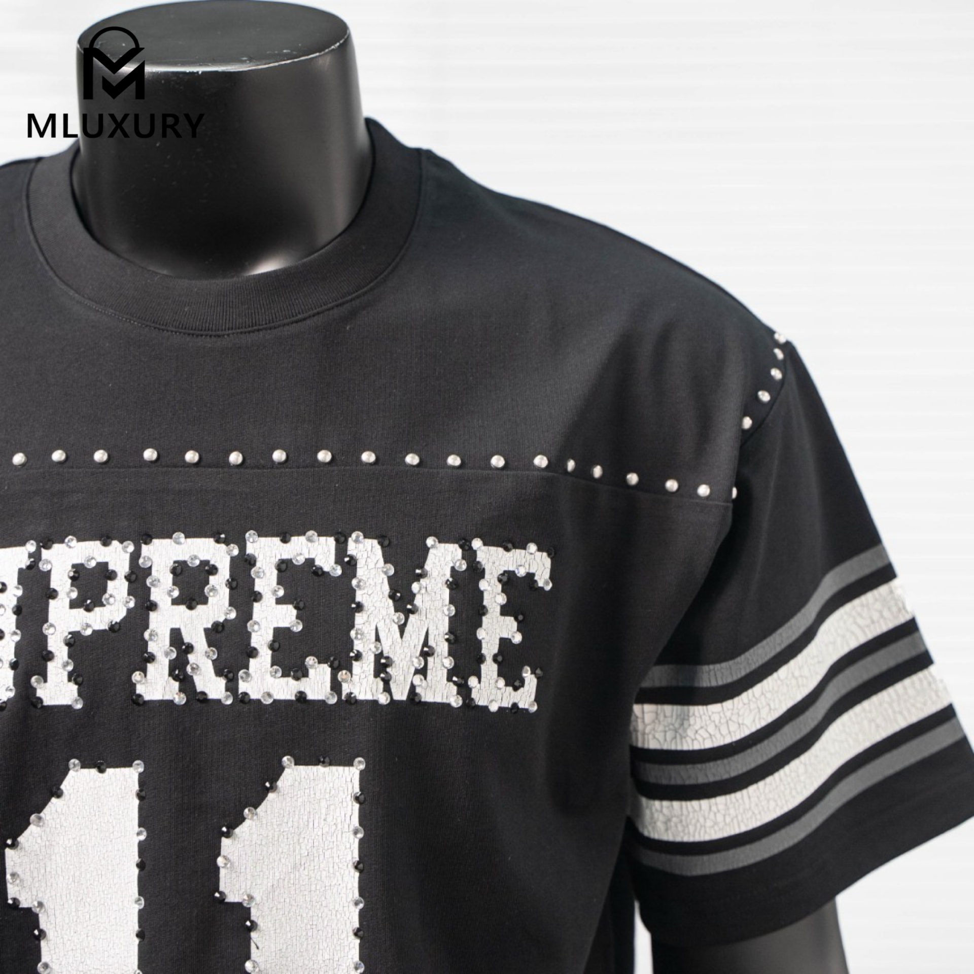 Supreme SS26 Studded SS Rhinestone #11 Soccer Jersey