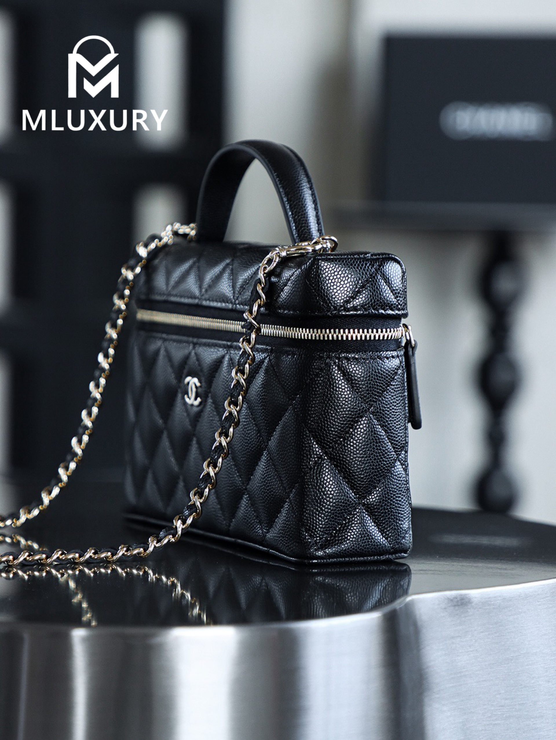 CHANEL 25P LP Lunchbox Bag