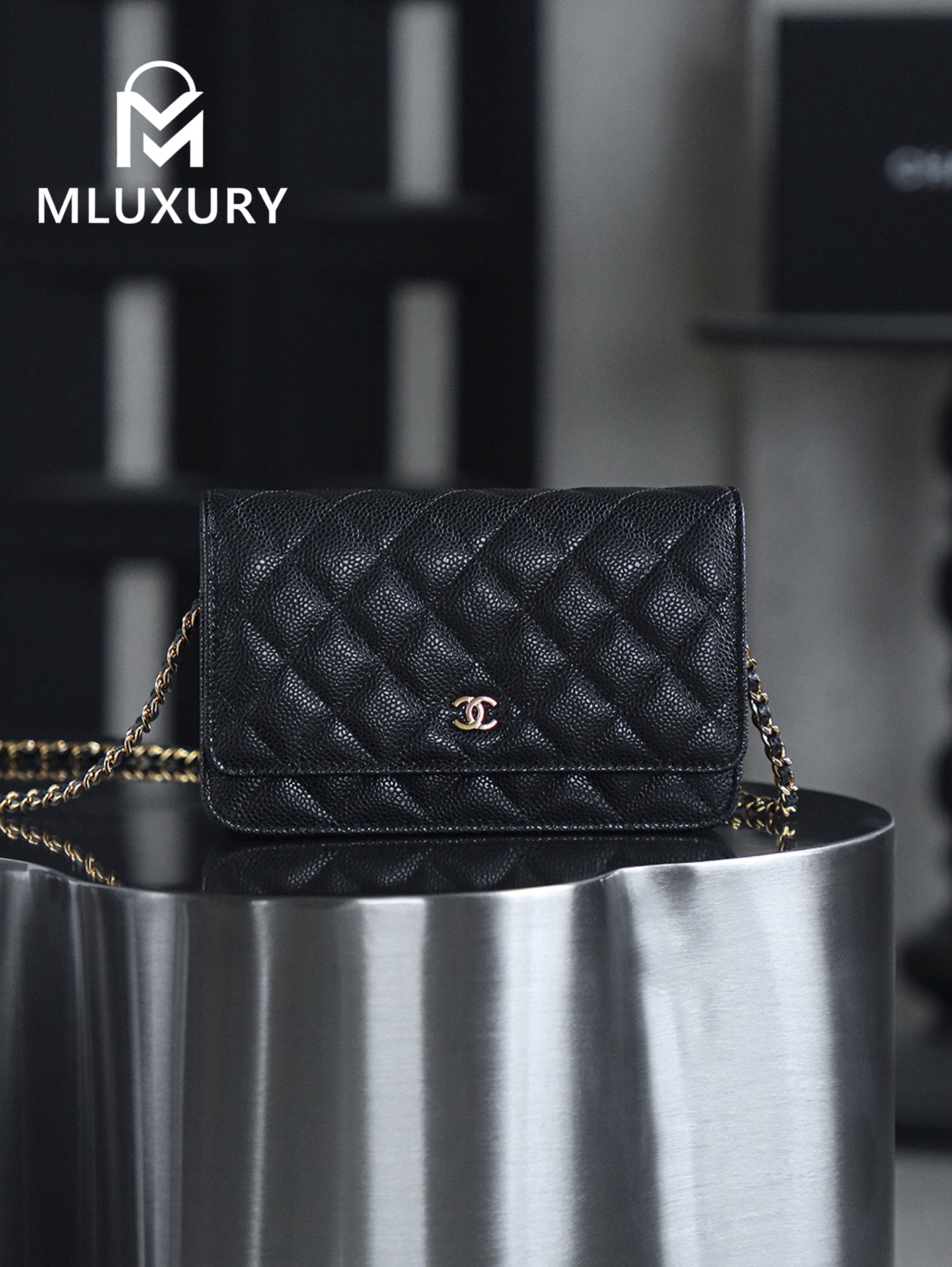 CHANEL Wallet on Chain "Fortune Bag", Black