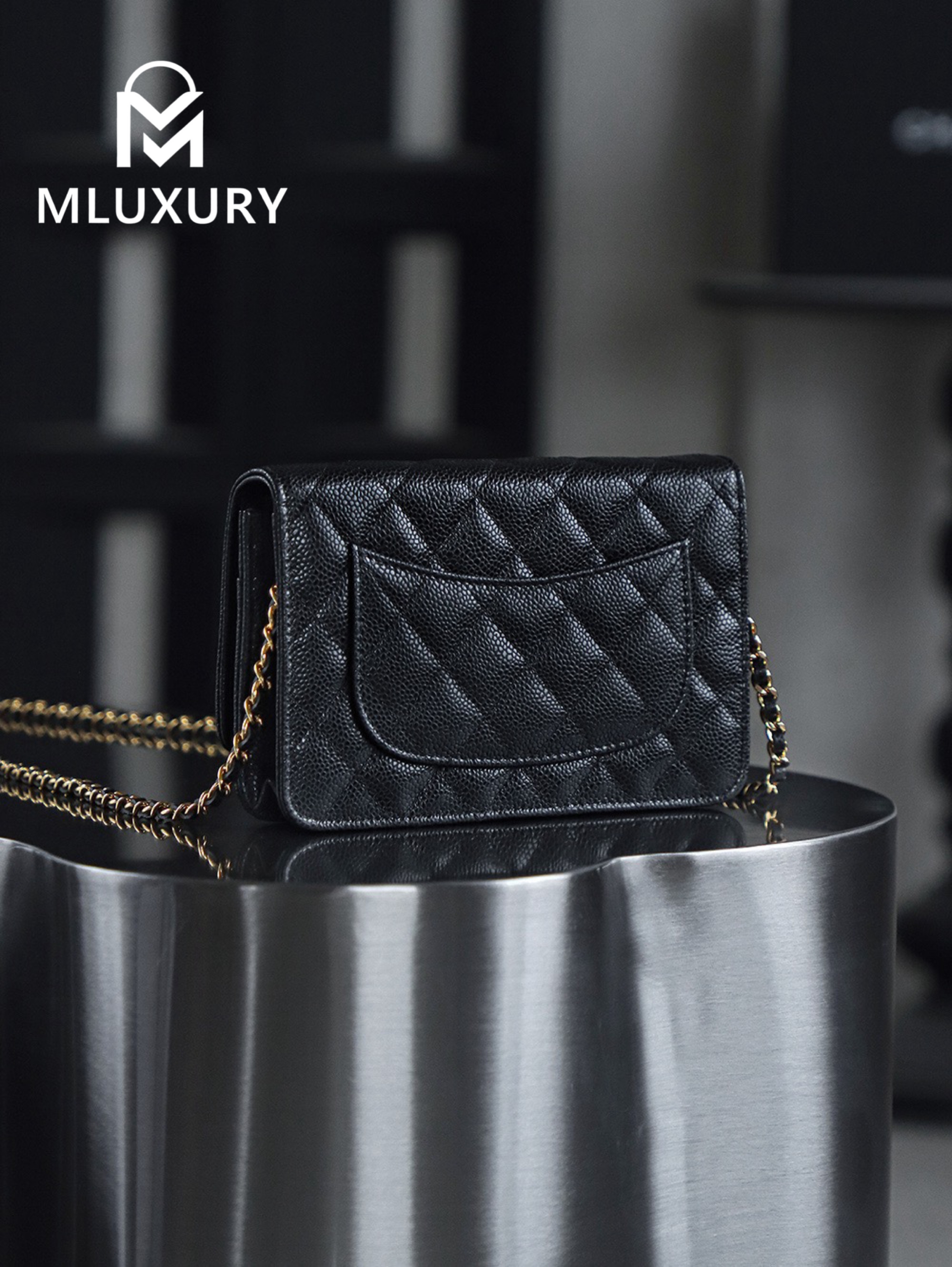 CHANEL Wallet on Chain "Fortune Bag", Black