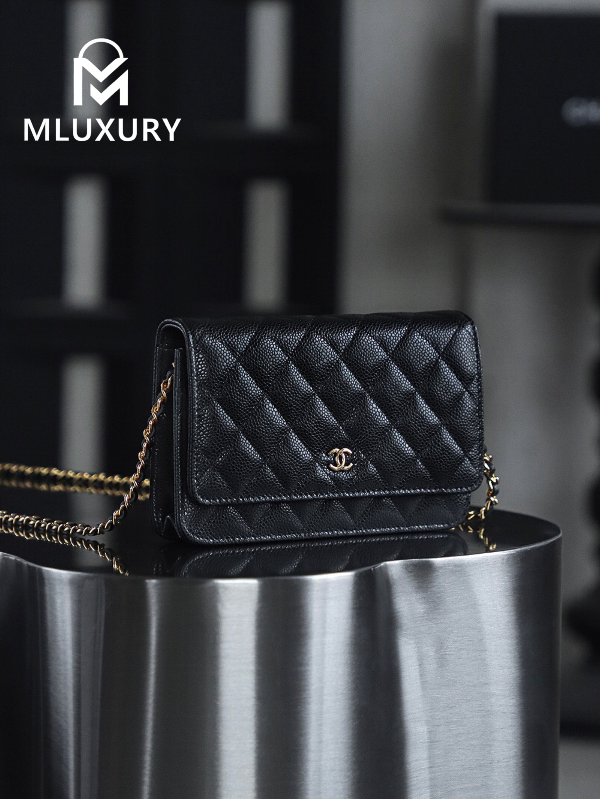 CHANEL Wallet on Chain "Fortune Bag", Black