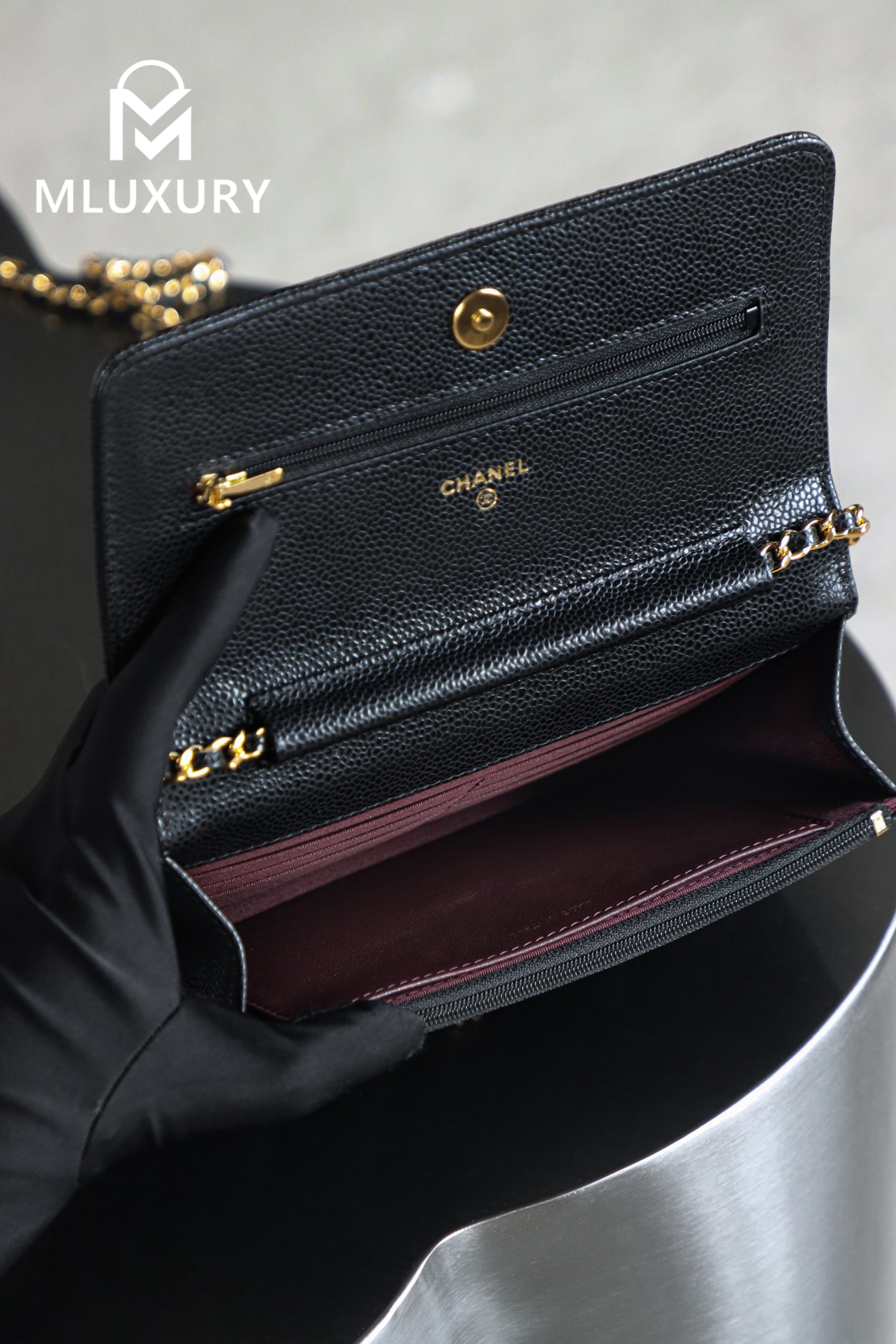 CHANEL Wallet on Chain "Fortune Bag", Black