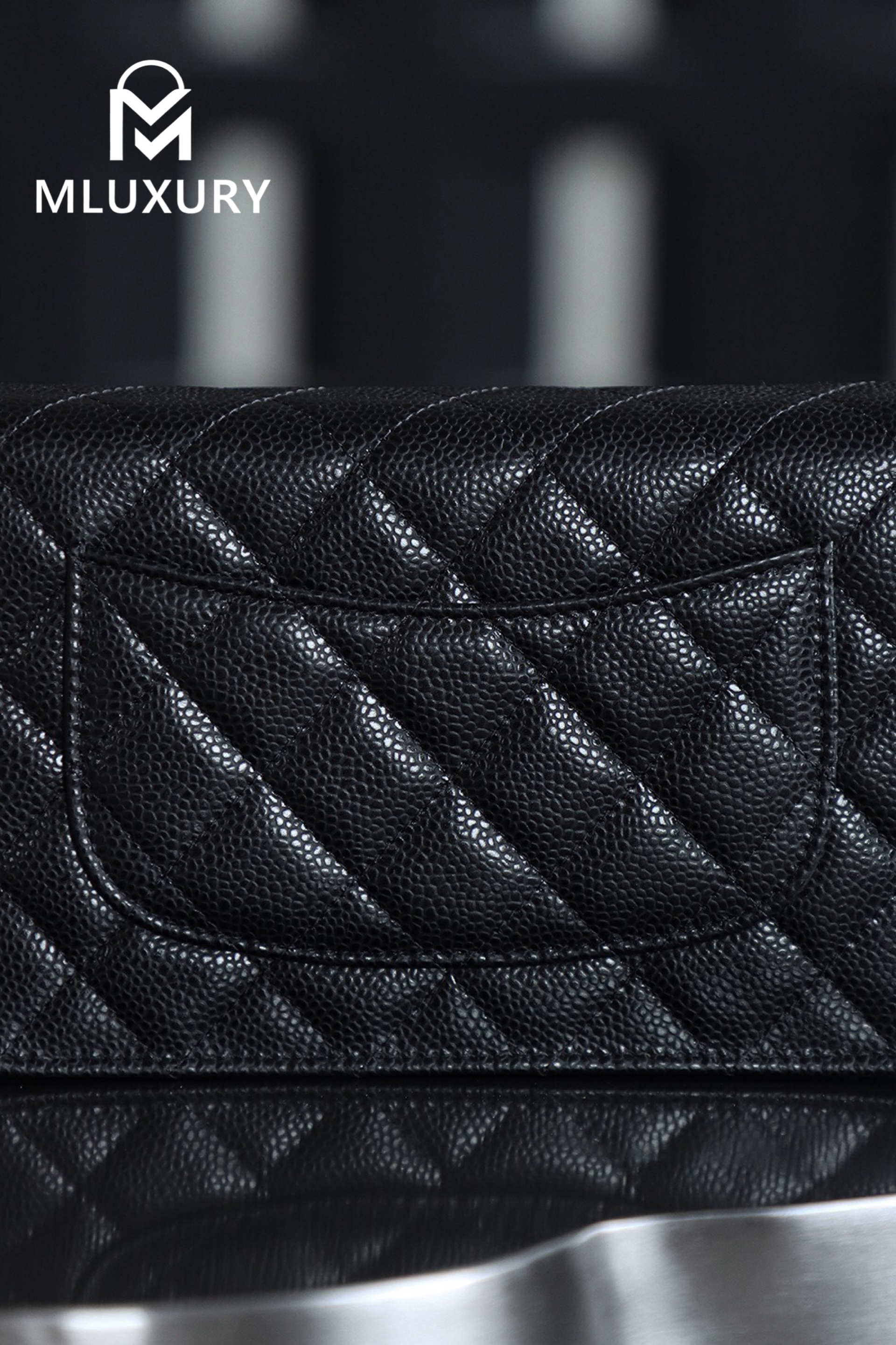 CHANEL Wallet on Chain "Fortune Bag", Black & Silver
