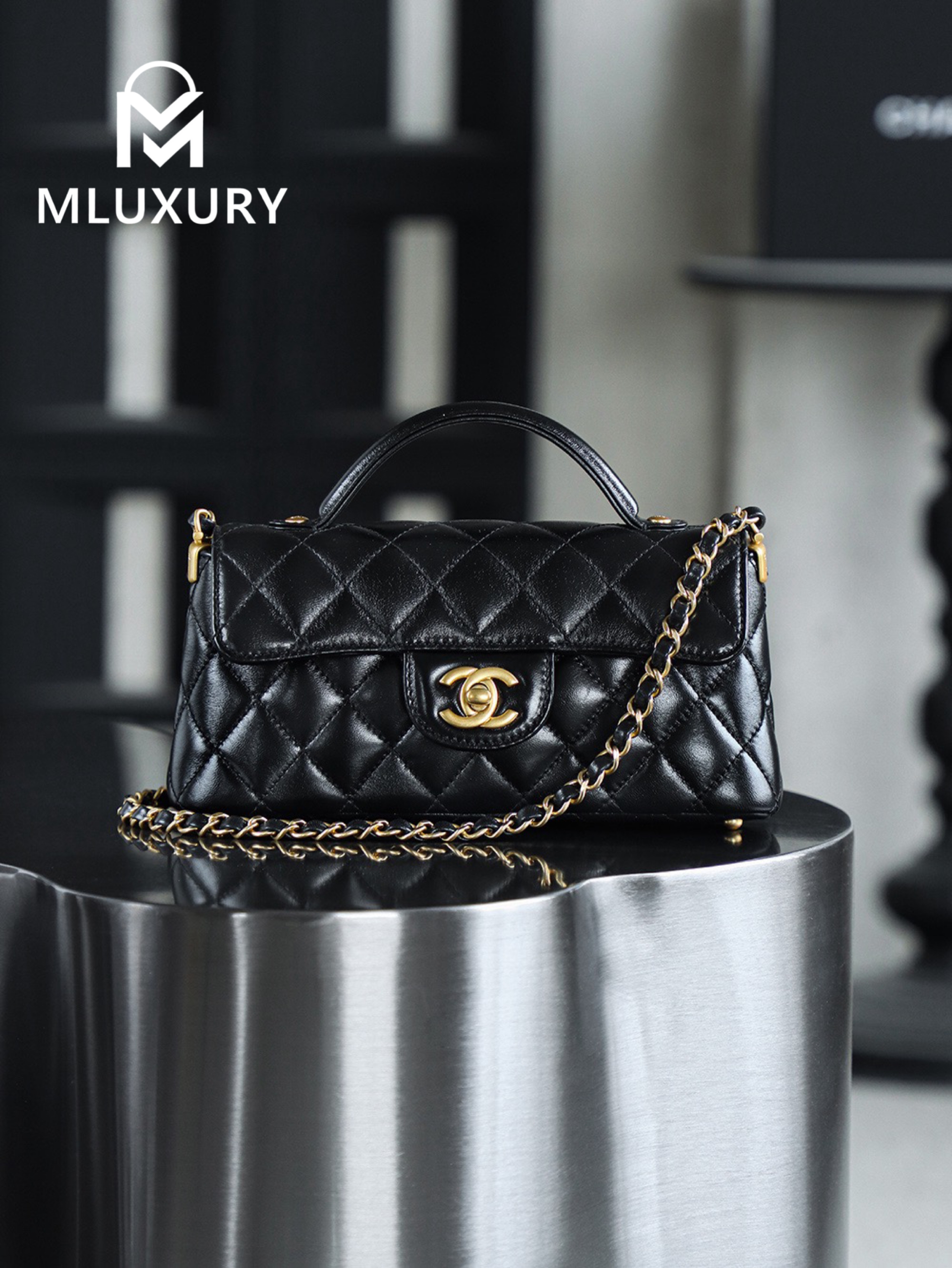 CHANEL 25P Horizontal Kelly Mini