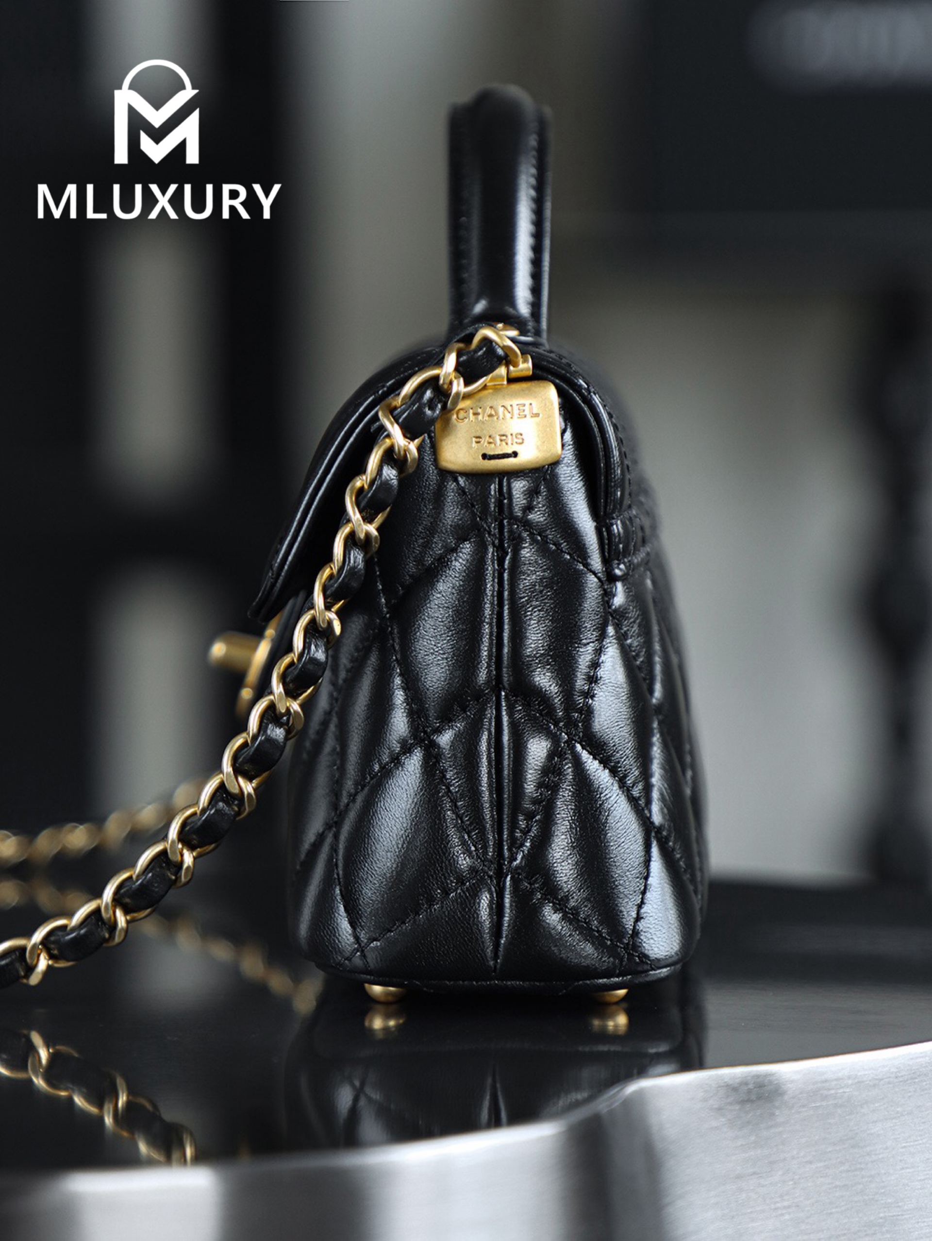 CHANEL 25P Horizontal Kelly Mini