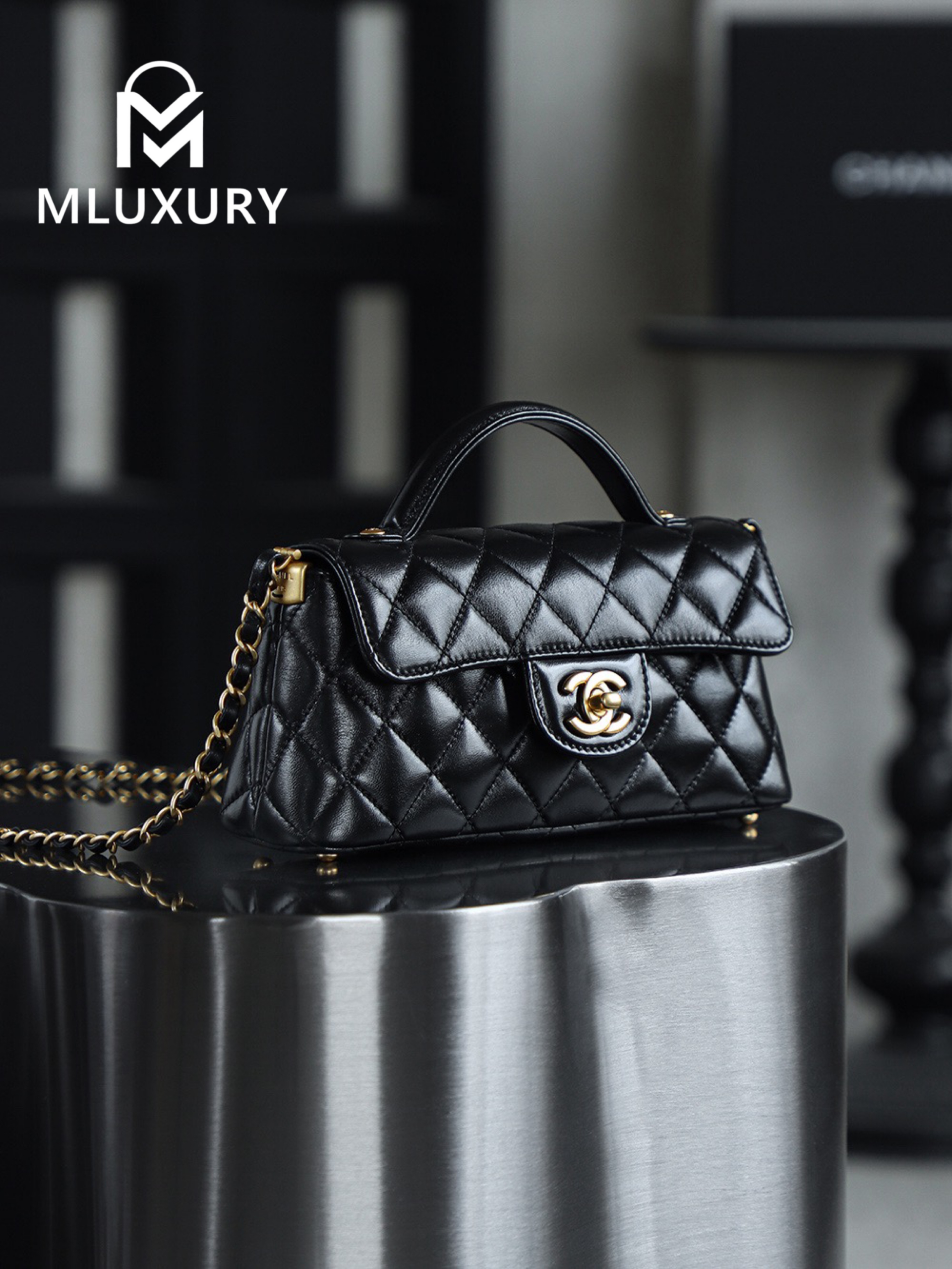 CHANEL 25P Horizontal Kelly Mini