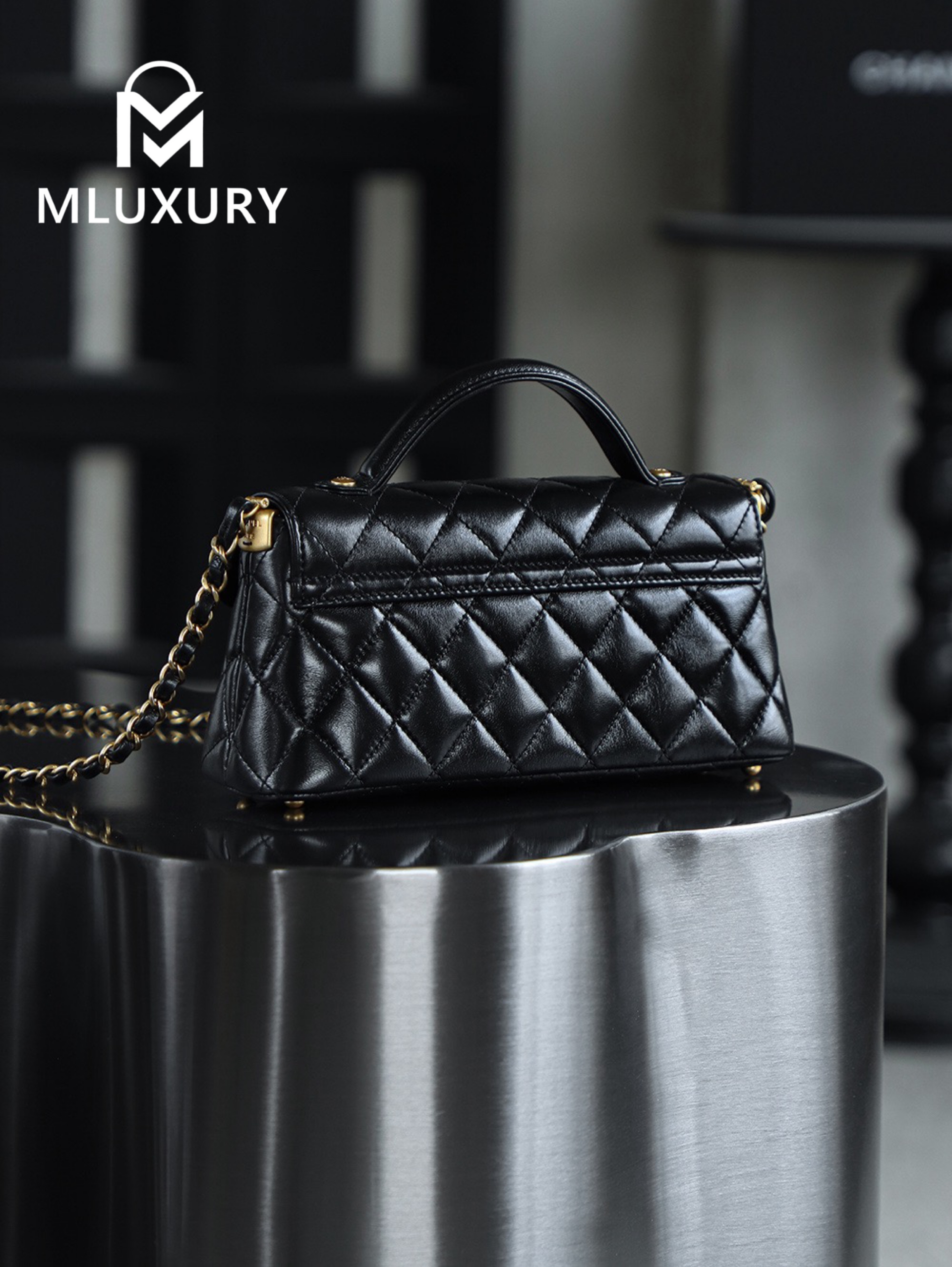 CHANEL 25P Horizontal Kelly Mini