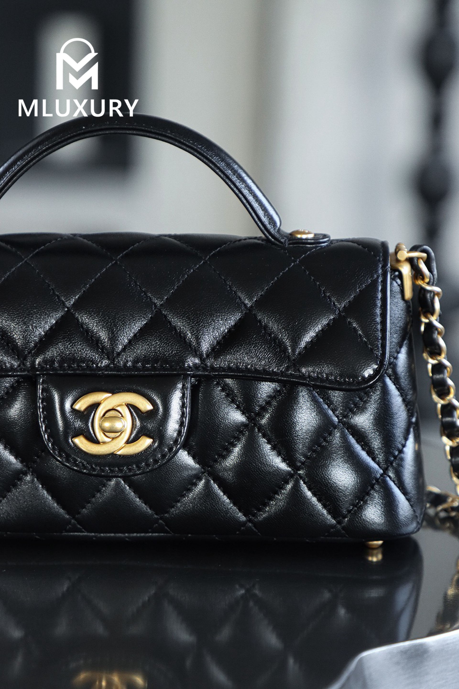 CHANEL 25P Horizontal Kelly Mini