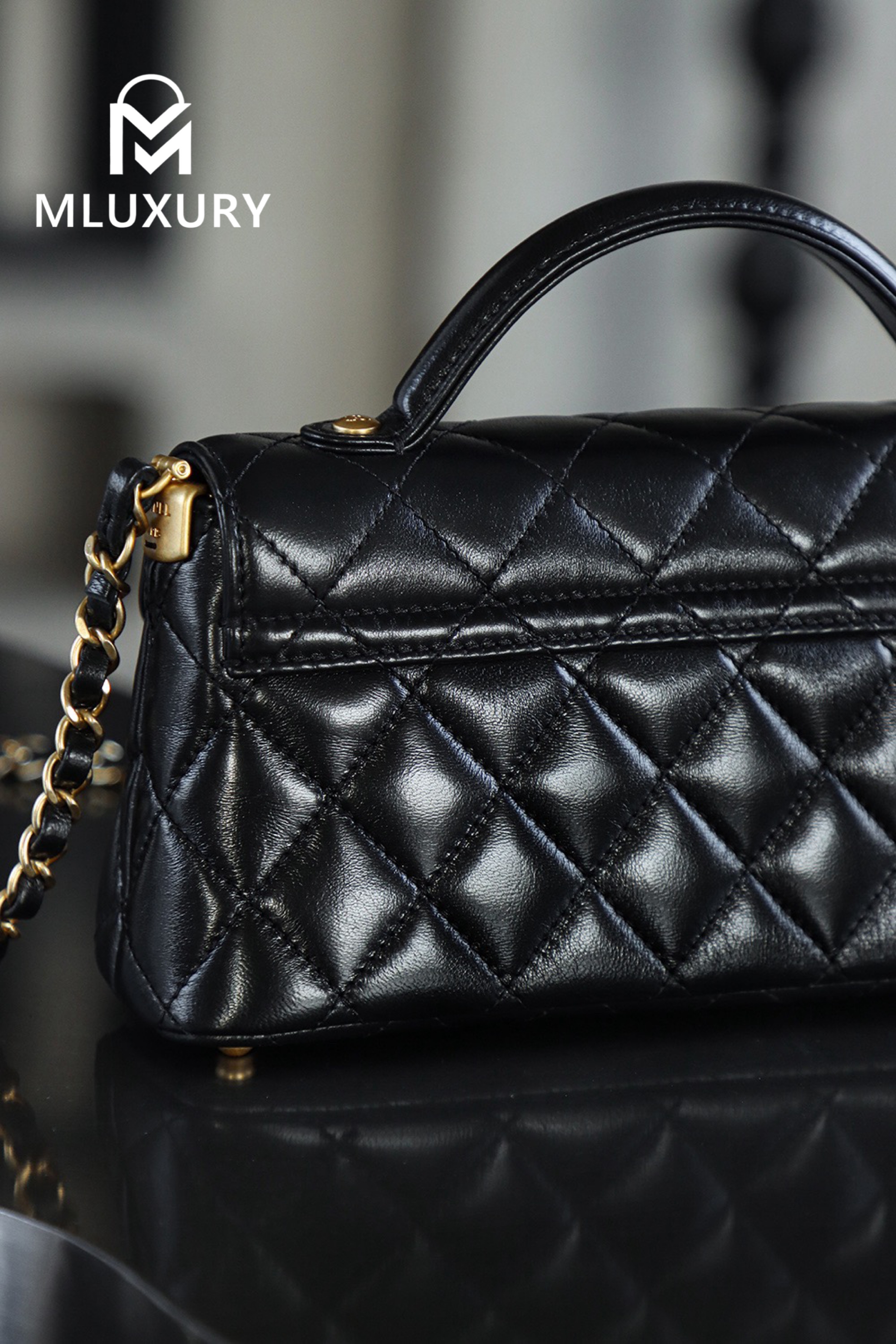 CHANEL 25P Horizontal Kelly Mini