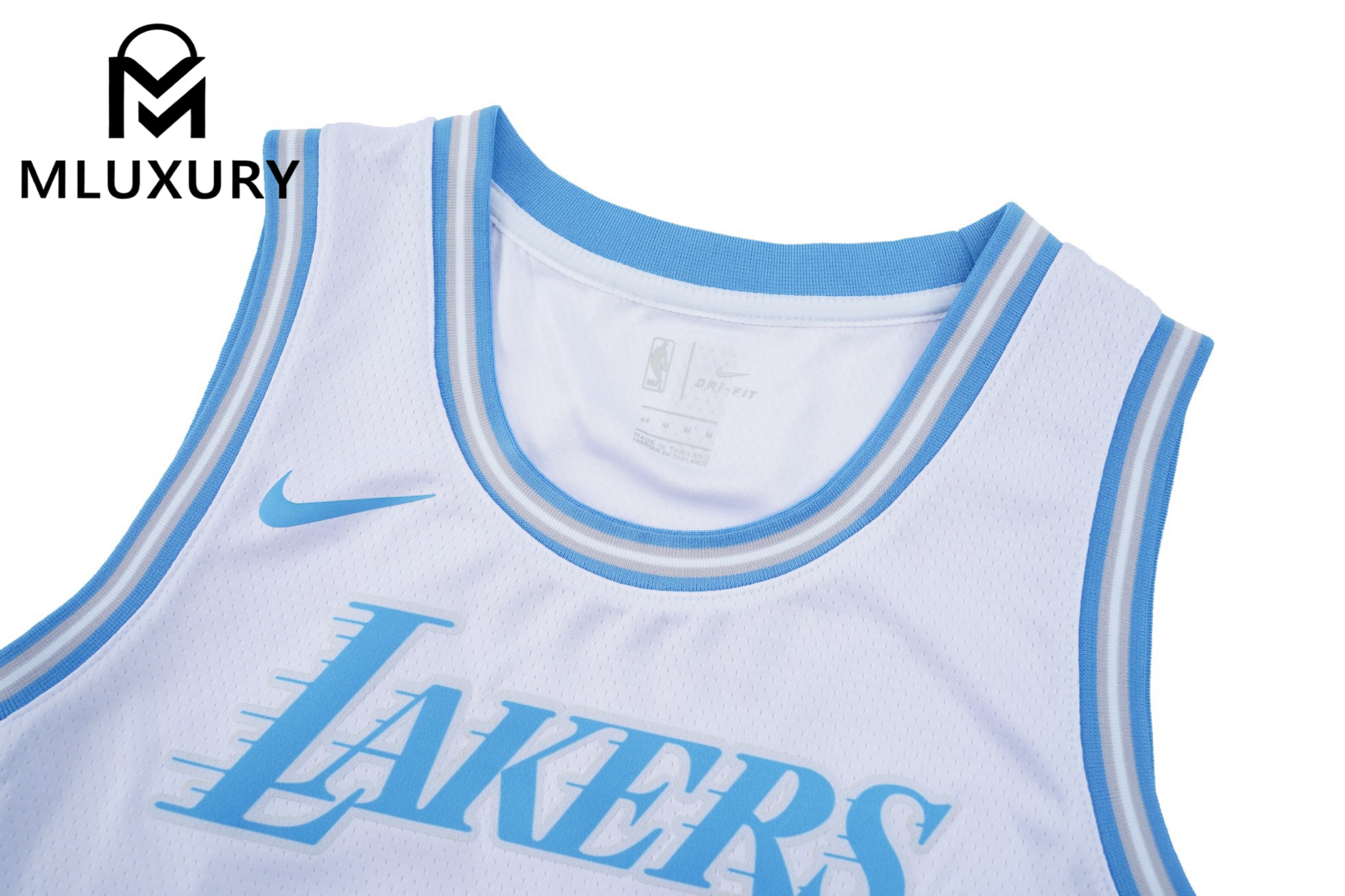 NBA 22ss Heat-pressed Lakers City Exclusive 2021-2022 Season  Heat-pressed NO.23 Jersey-white
