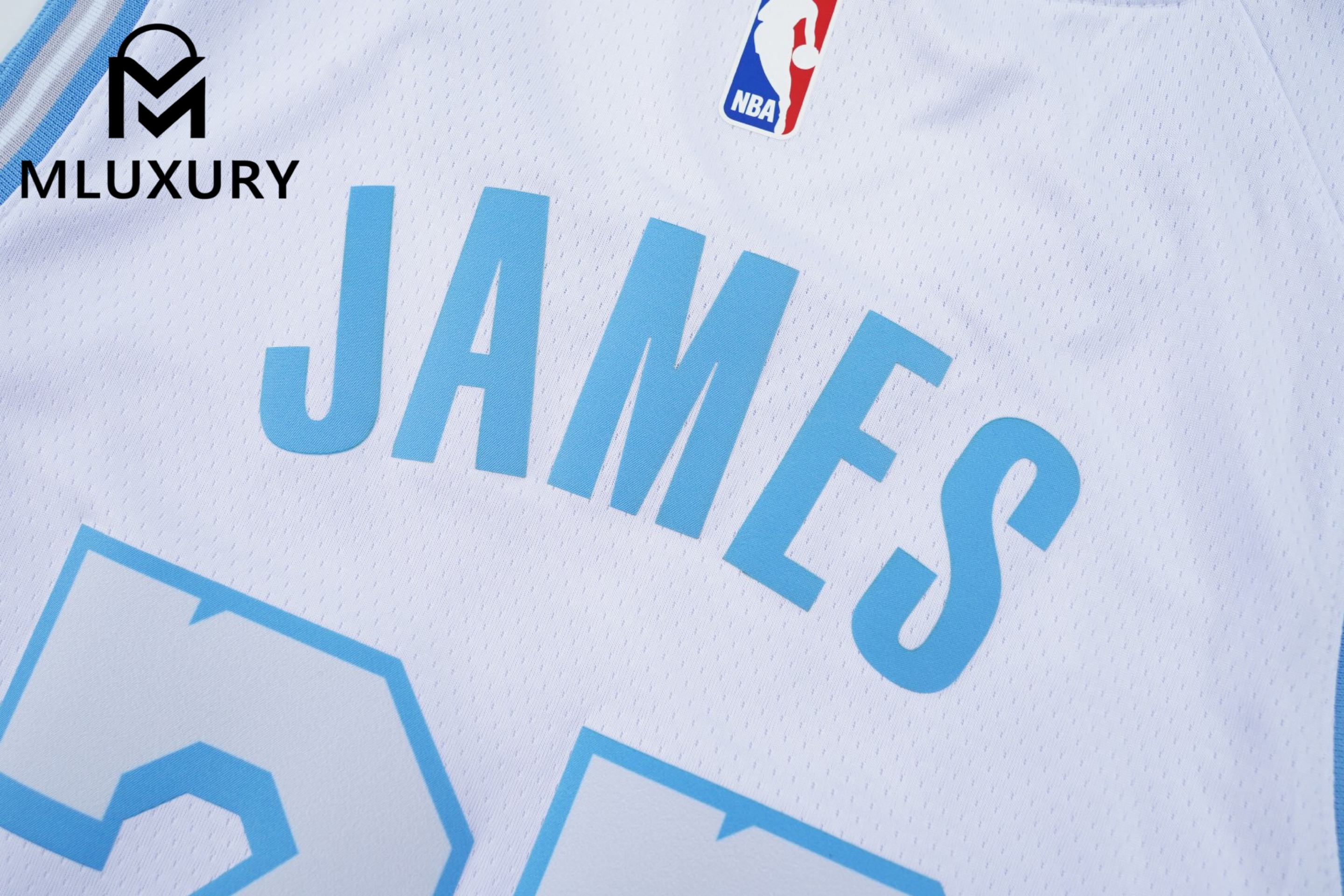 NBA 22ss Heat-pressed Lakers City Exclusive 2021-2022 Season  Heat-pressed NO.23 Jersey-white
