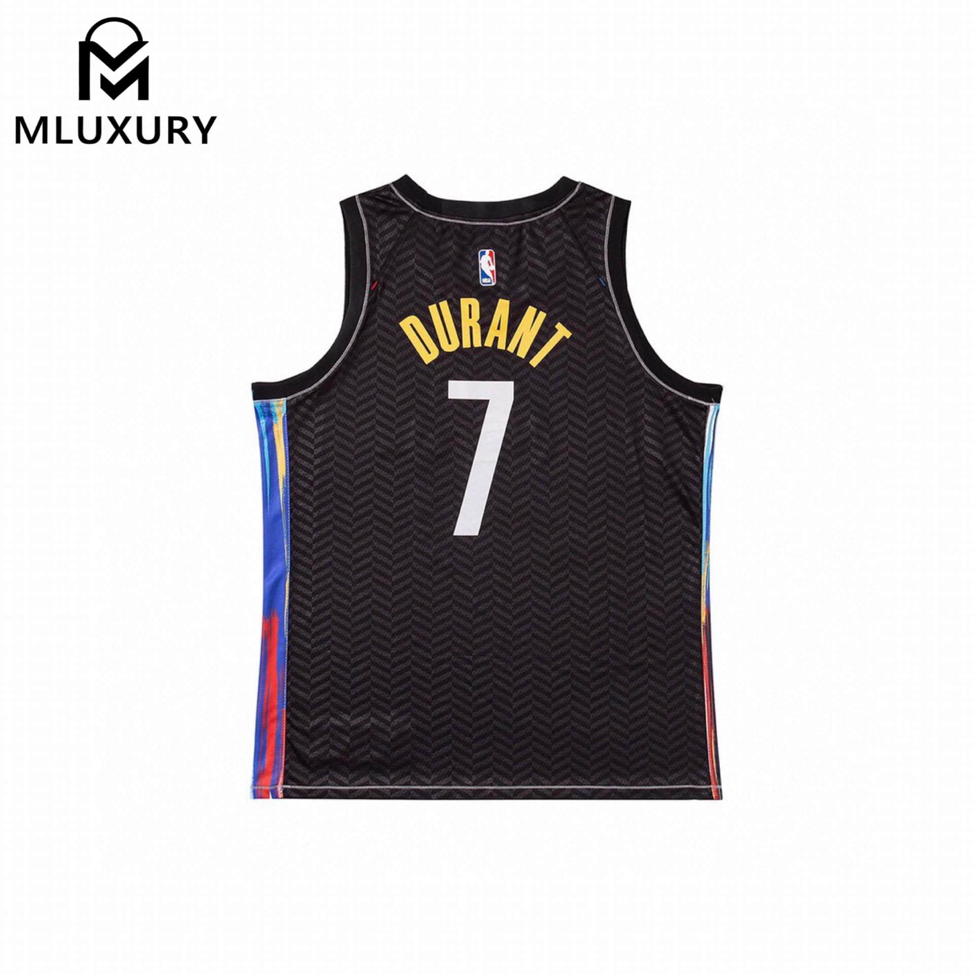 [Premium Version] Nike NBA 2021 Heat-Pressed Brooklyn Nets City Limited Edition Order Durant NO.7 jersey
