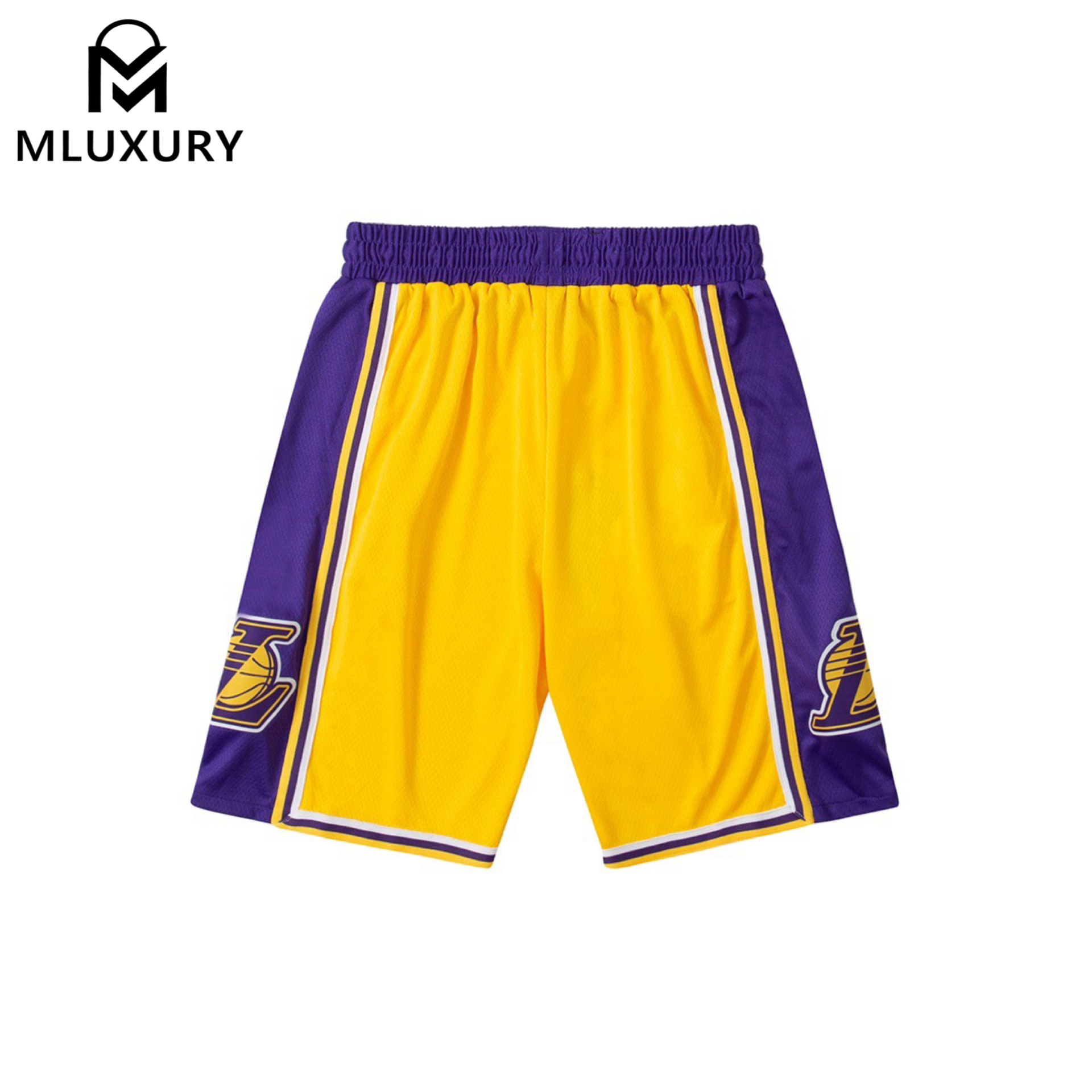 Nike x NBA Nike IconEdition Team Exclusive Shorts AU Fan Edition Lakers yellow basketball shorts