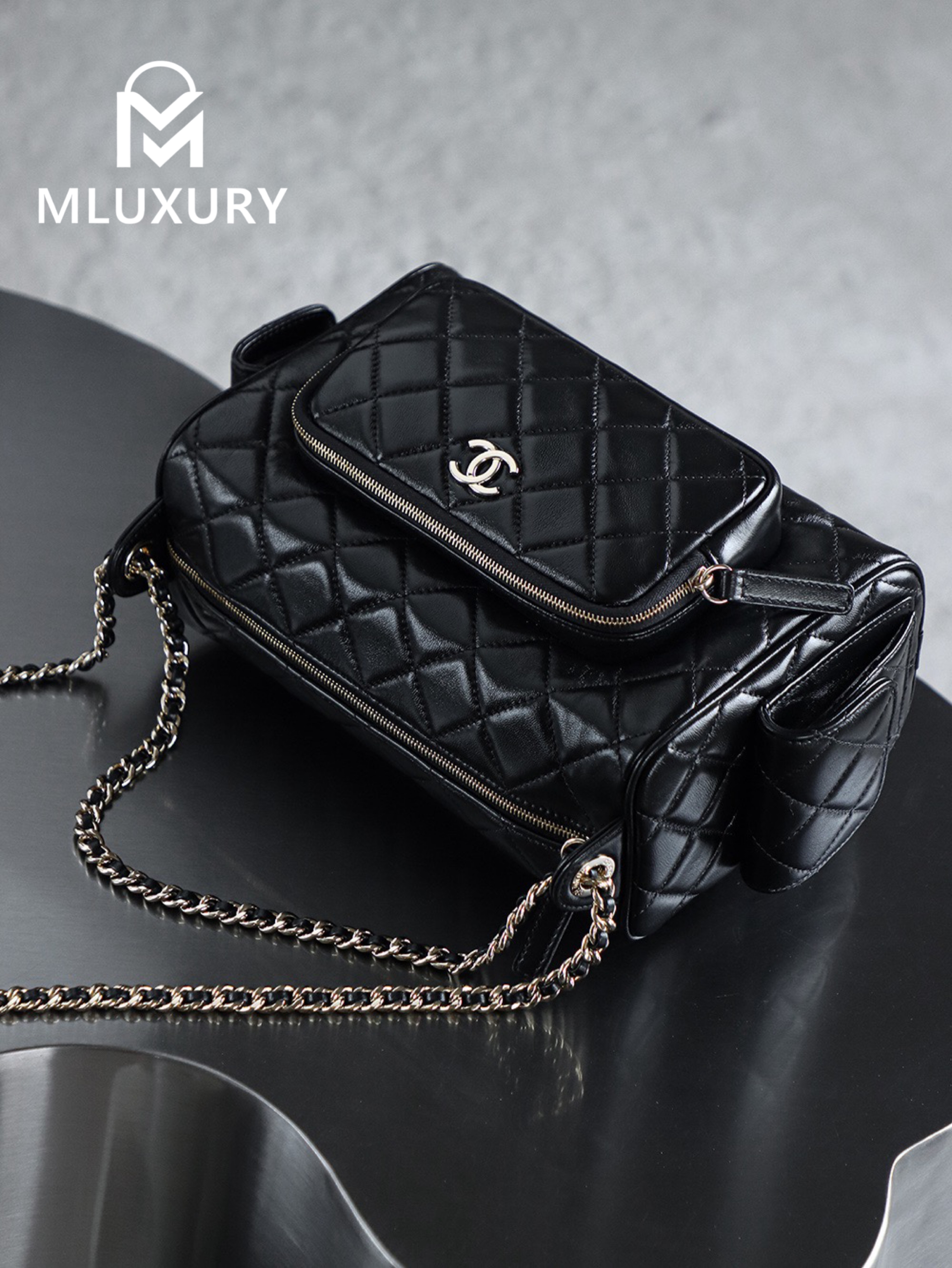 CHANEL 24K Camera Bag (Large)