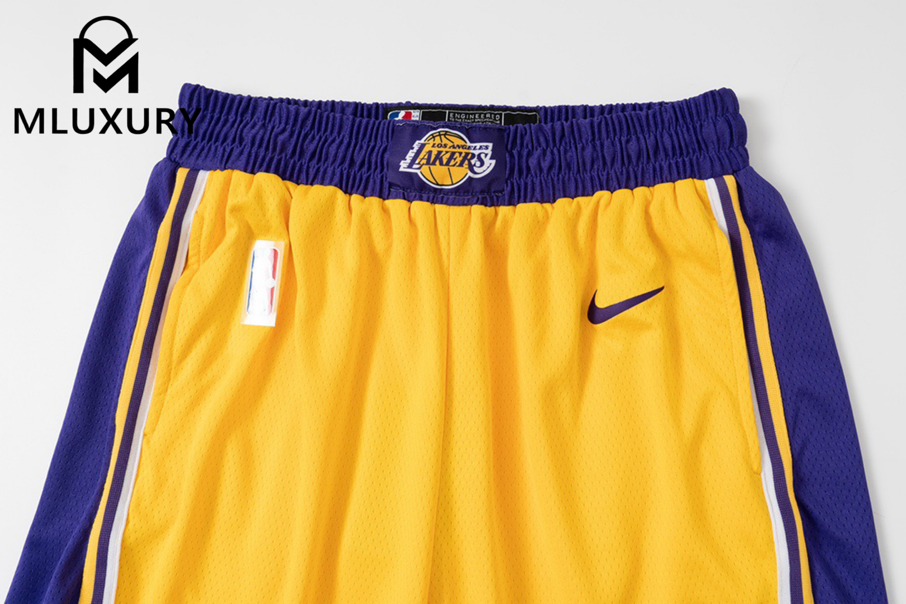 Nike x NBA Nike IconEdition Team Exclusive Shorts AU Fan Edition Lakers yellow basketball shorts