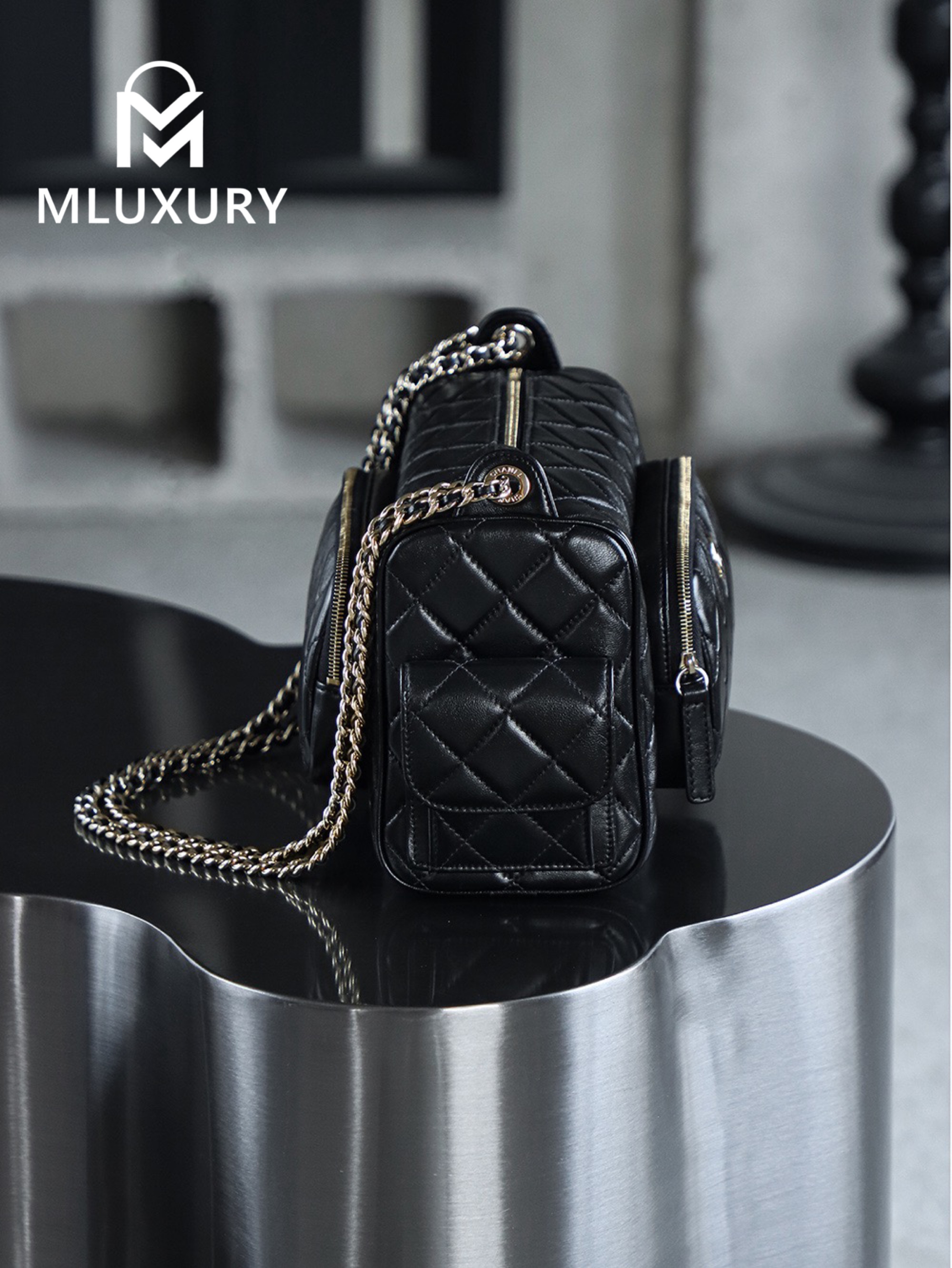 CHANEL 24K Camera Bag (Large)