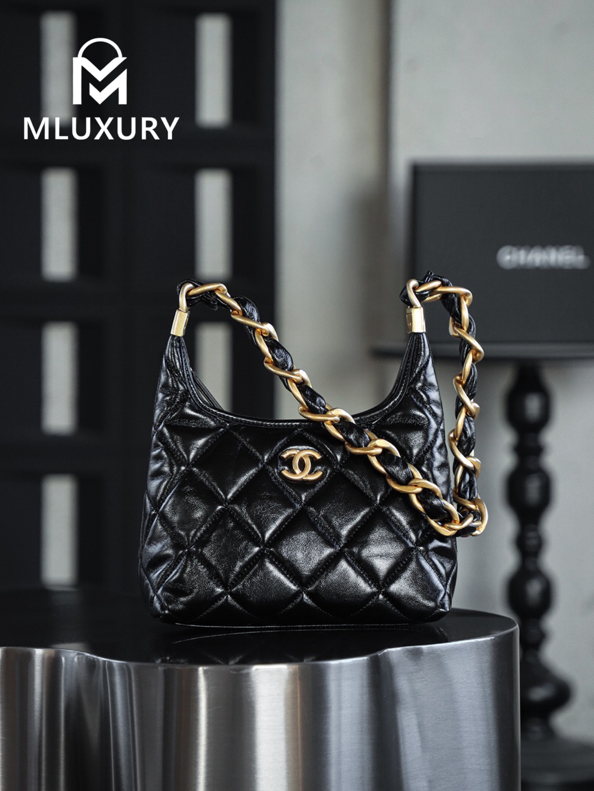 CHANEL 24A Hobo Small