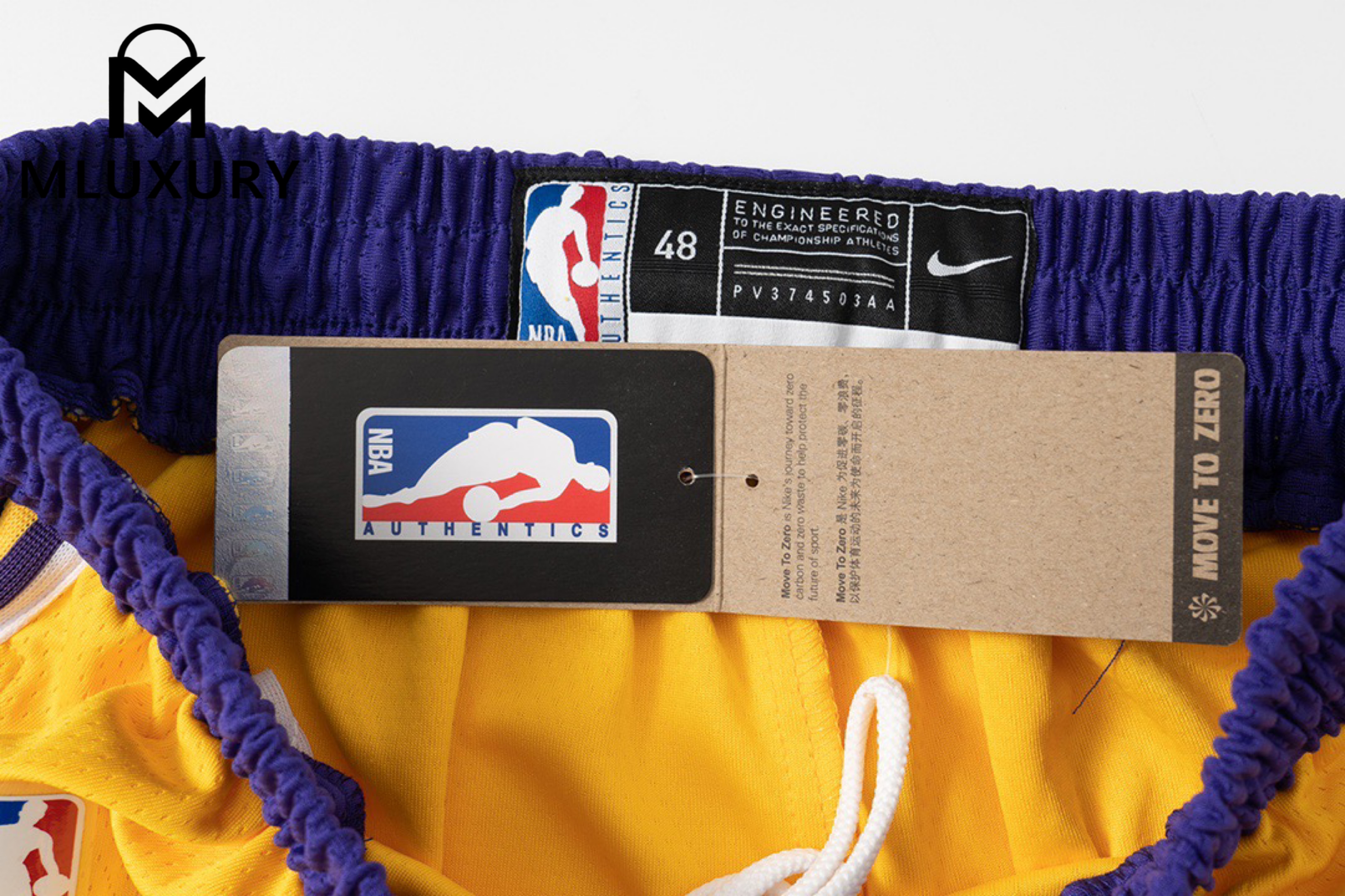 Nike x NBA Nike IconEdition Team Exclusive Shorts AU Fan Edition Lakers yellow basketball shorts