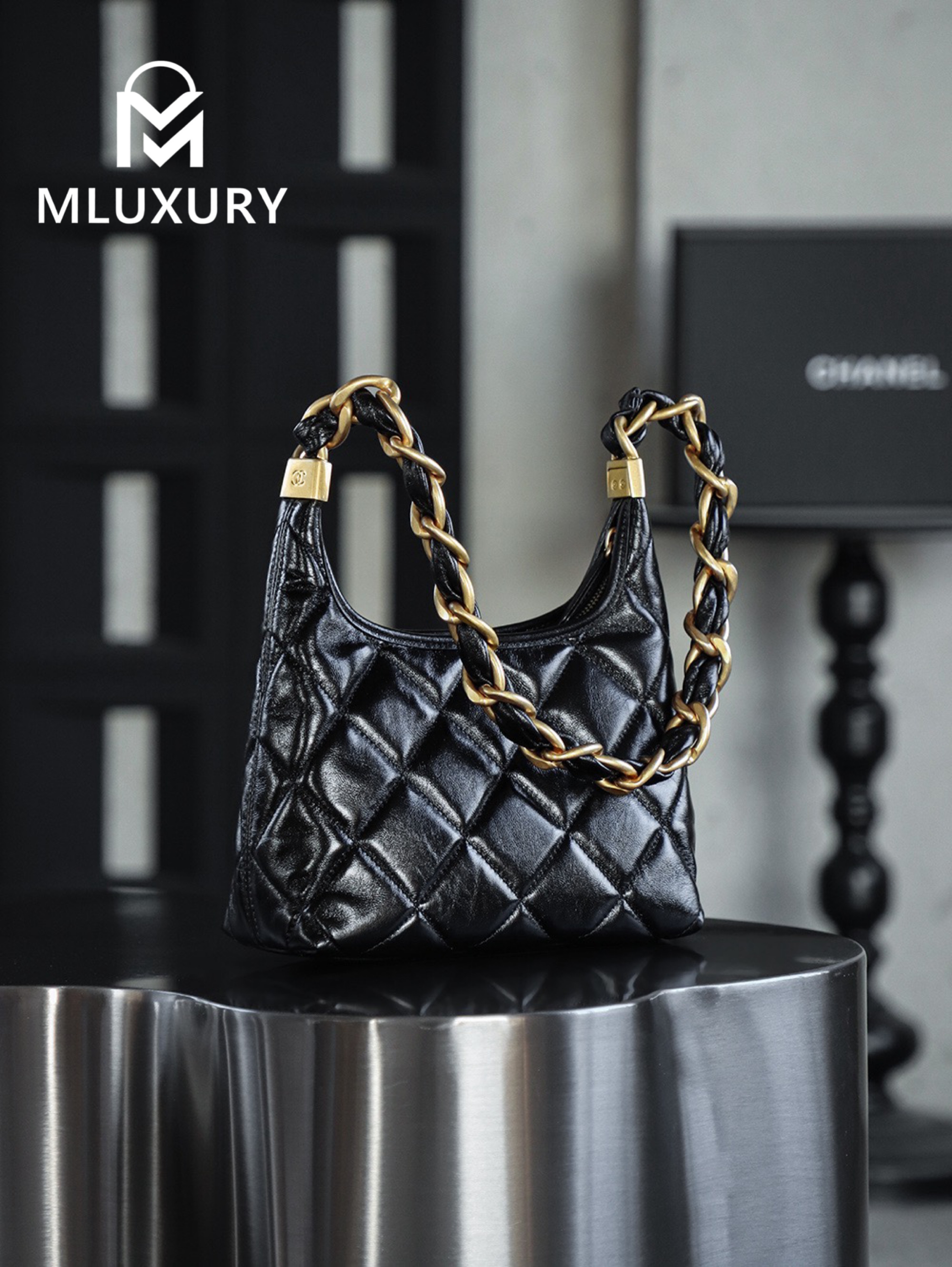 CHANEL 24A Hobo Small