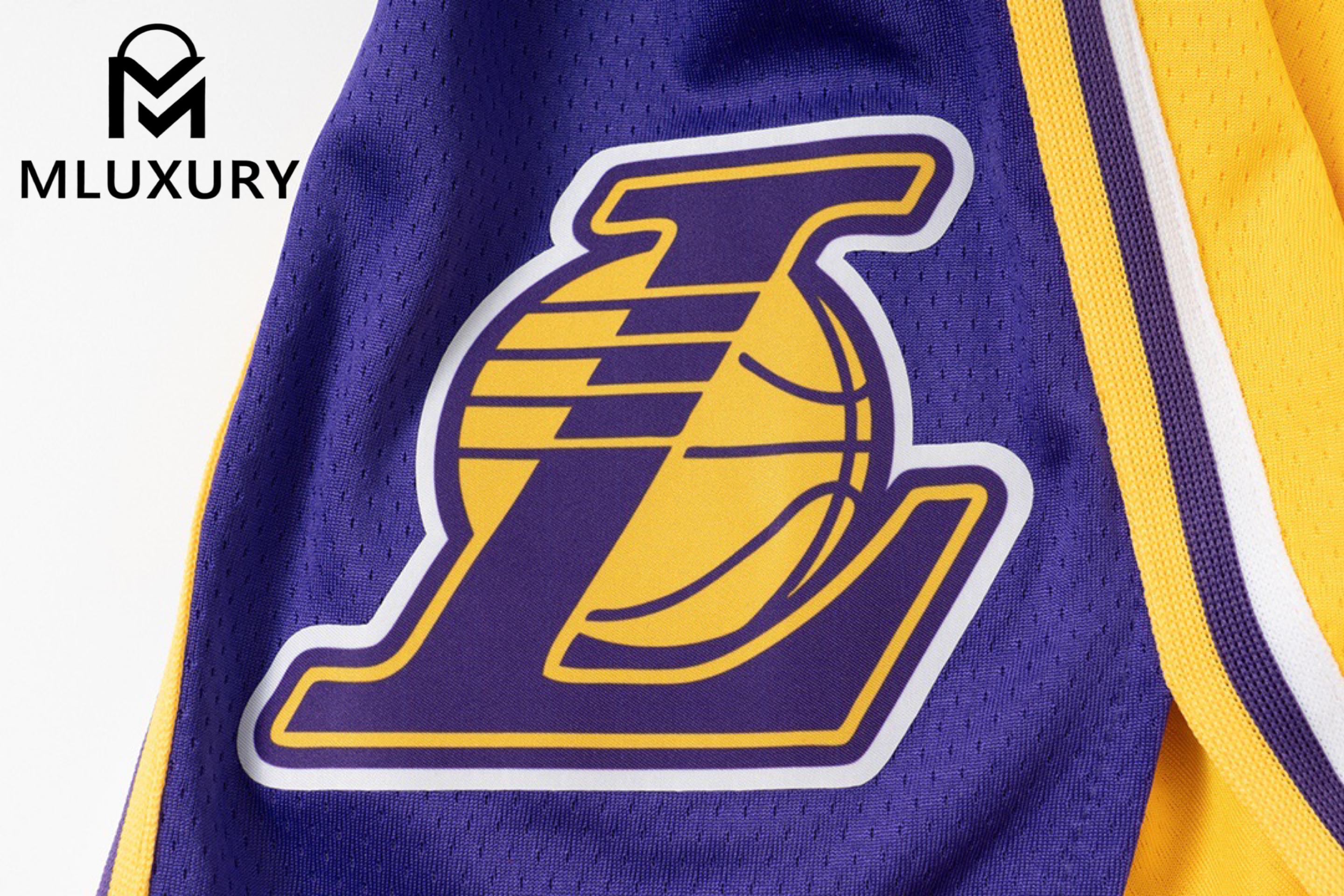 Nike x NBA Nike IconEdition Team Exclusive Shorts AU Fan Edition Lakers yellow basketball shorts