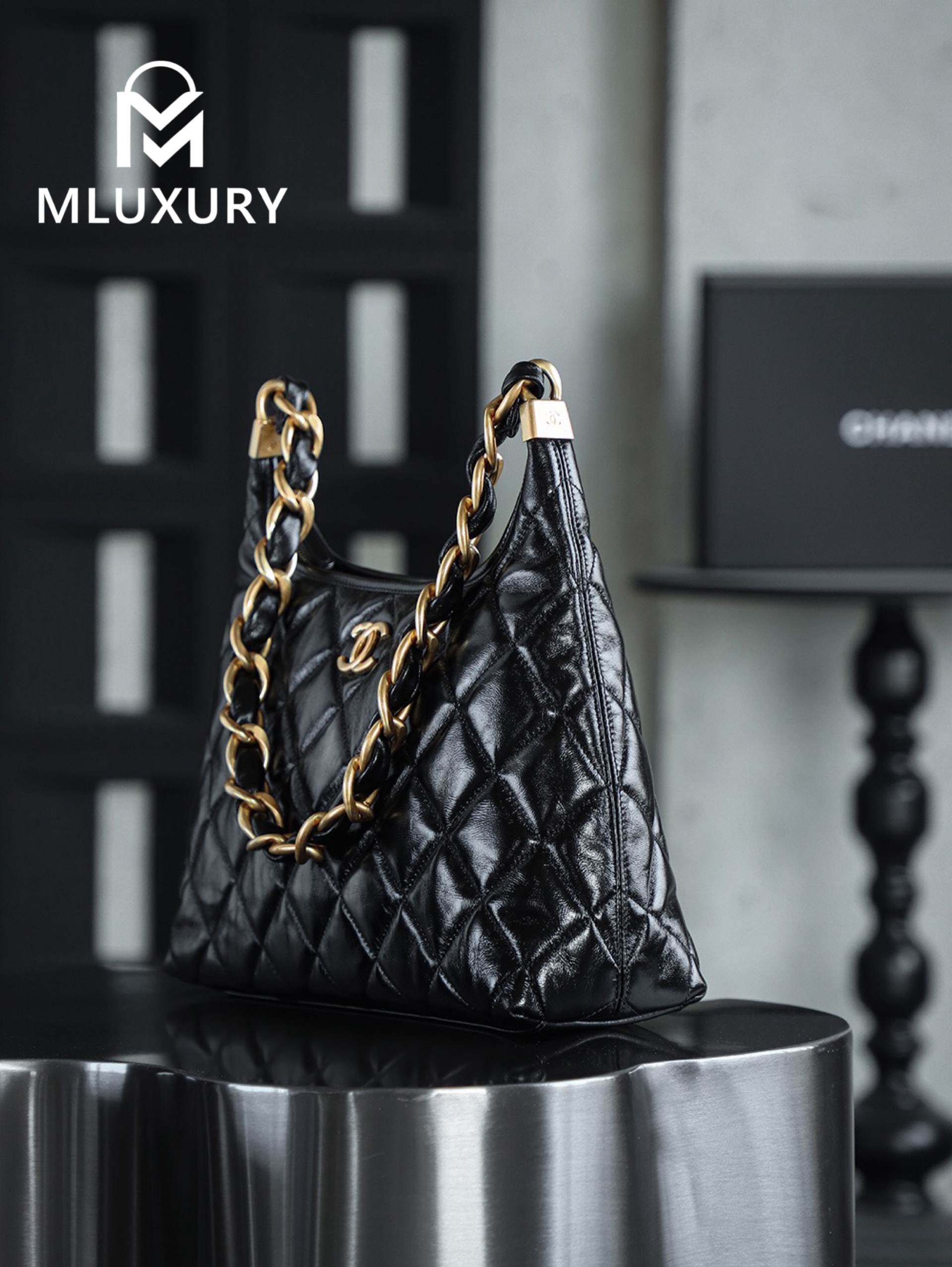 CHANEL 24A Hobo Large