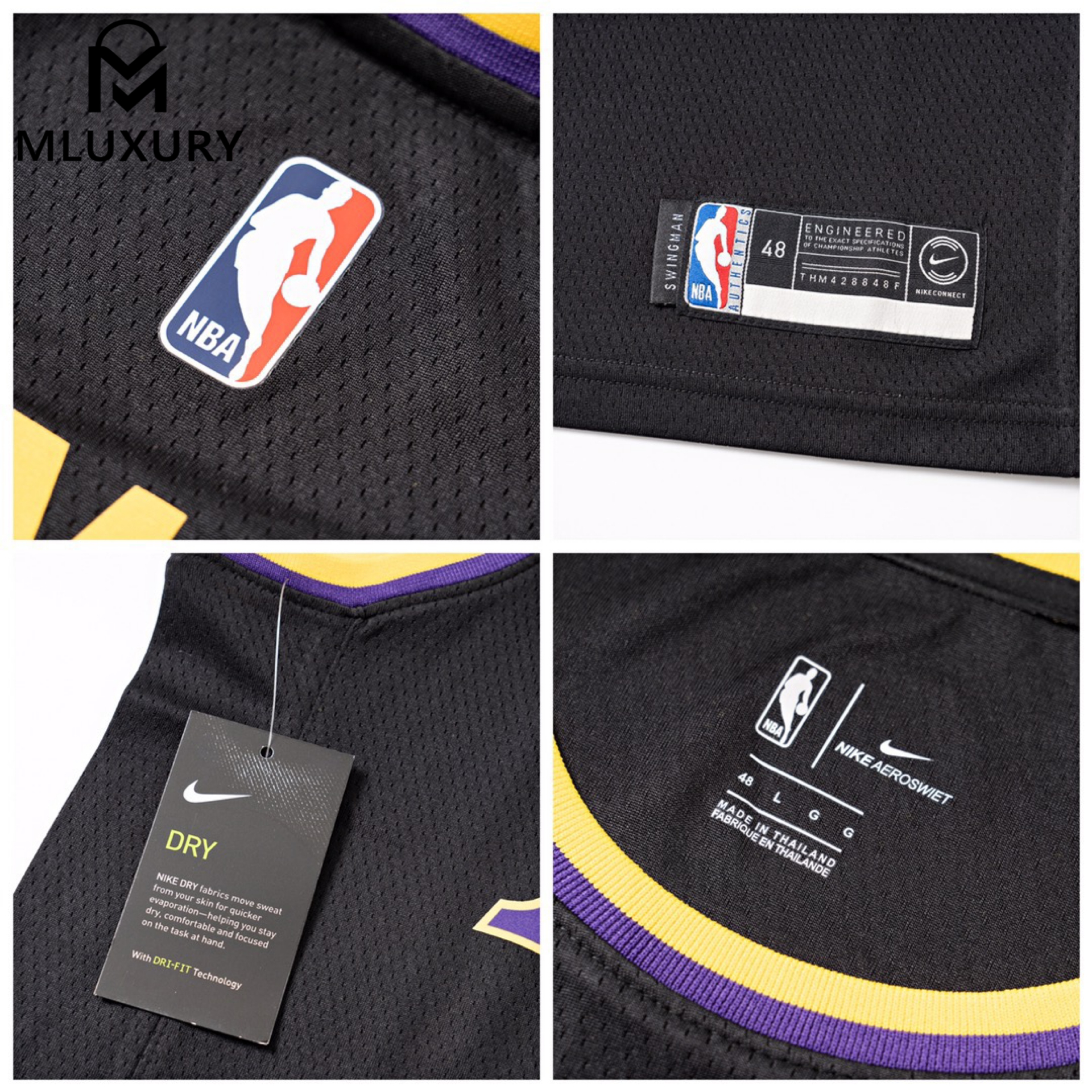 LeBron James Los Angeles Lakers 23 NBA Connected Jersey