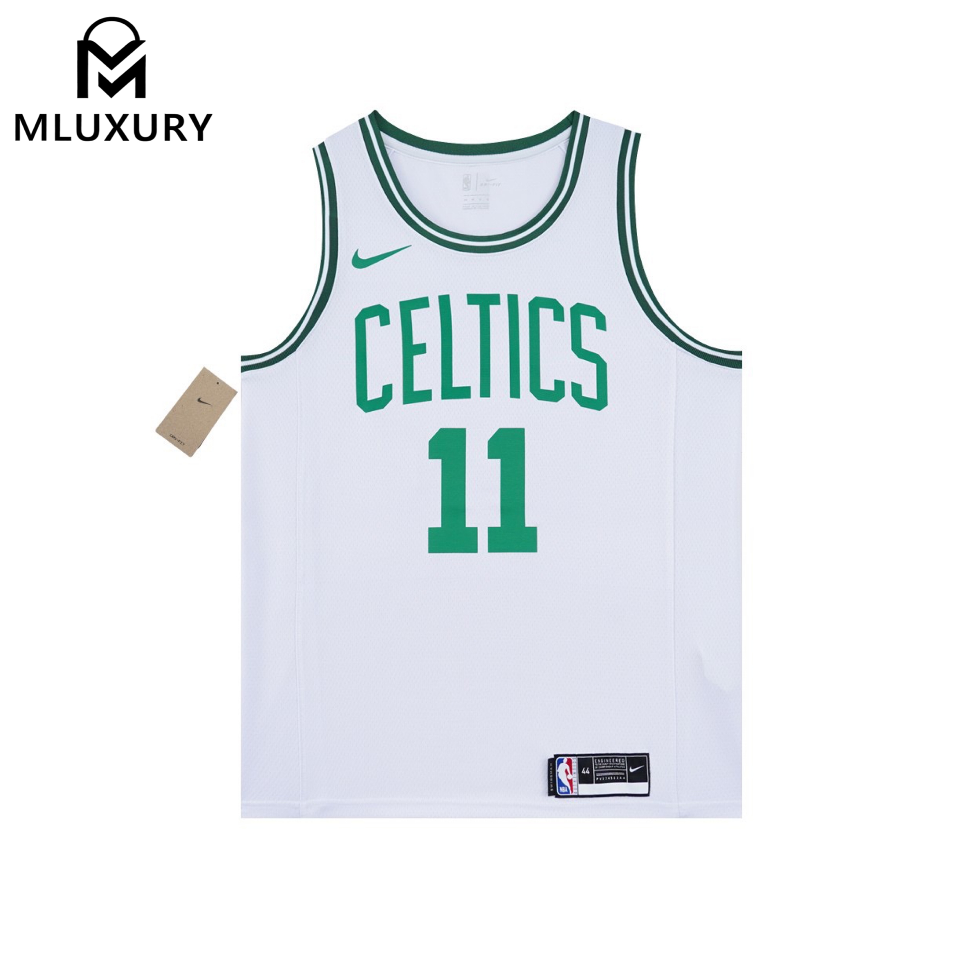 Kyrie Irving's NO.11 heat-pressed jersey for the NBA Celtics