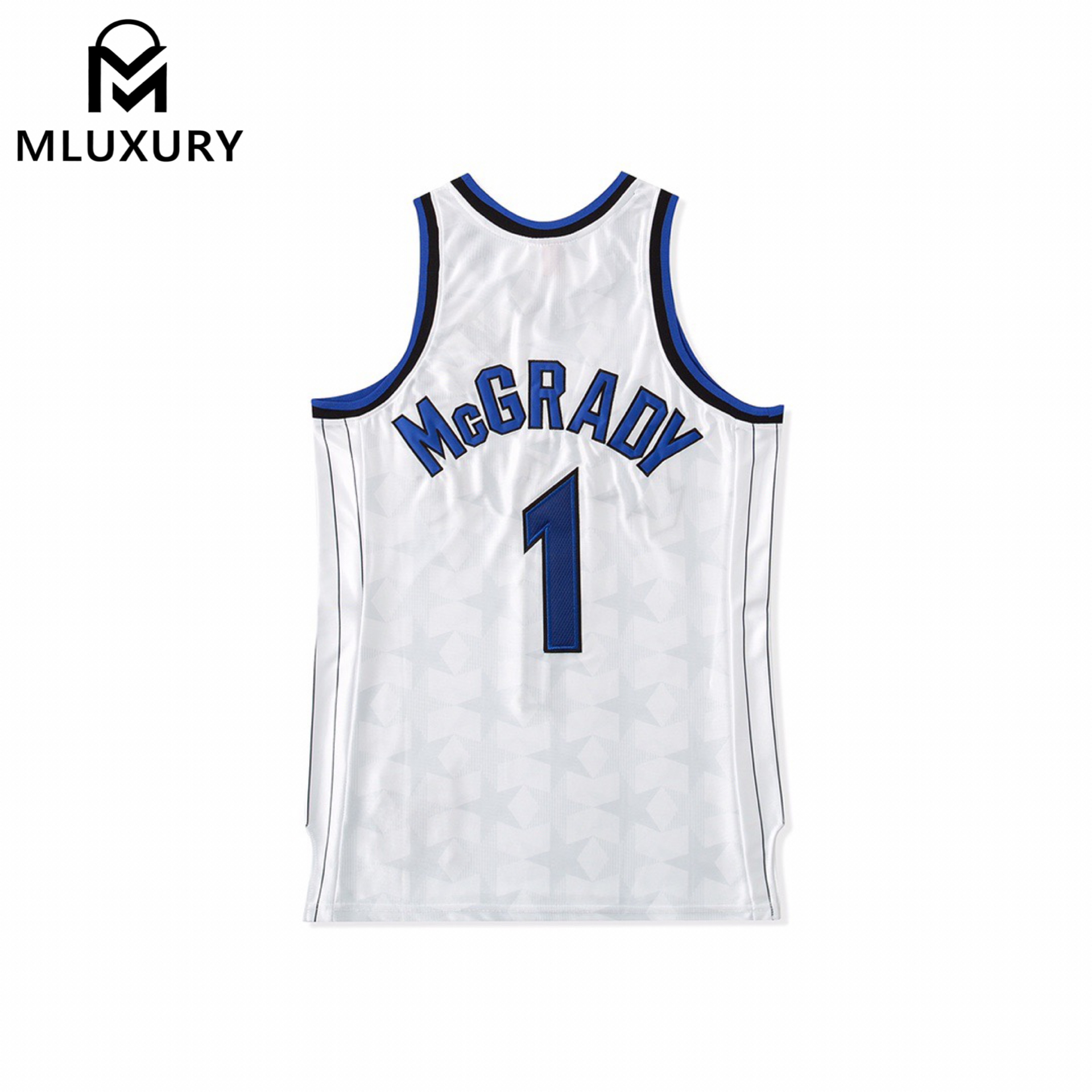 (AU Embroidered) Mitchell & Ness Retro Basketball Jersey, AU Player Edition
