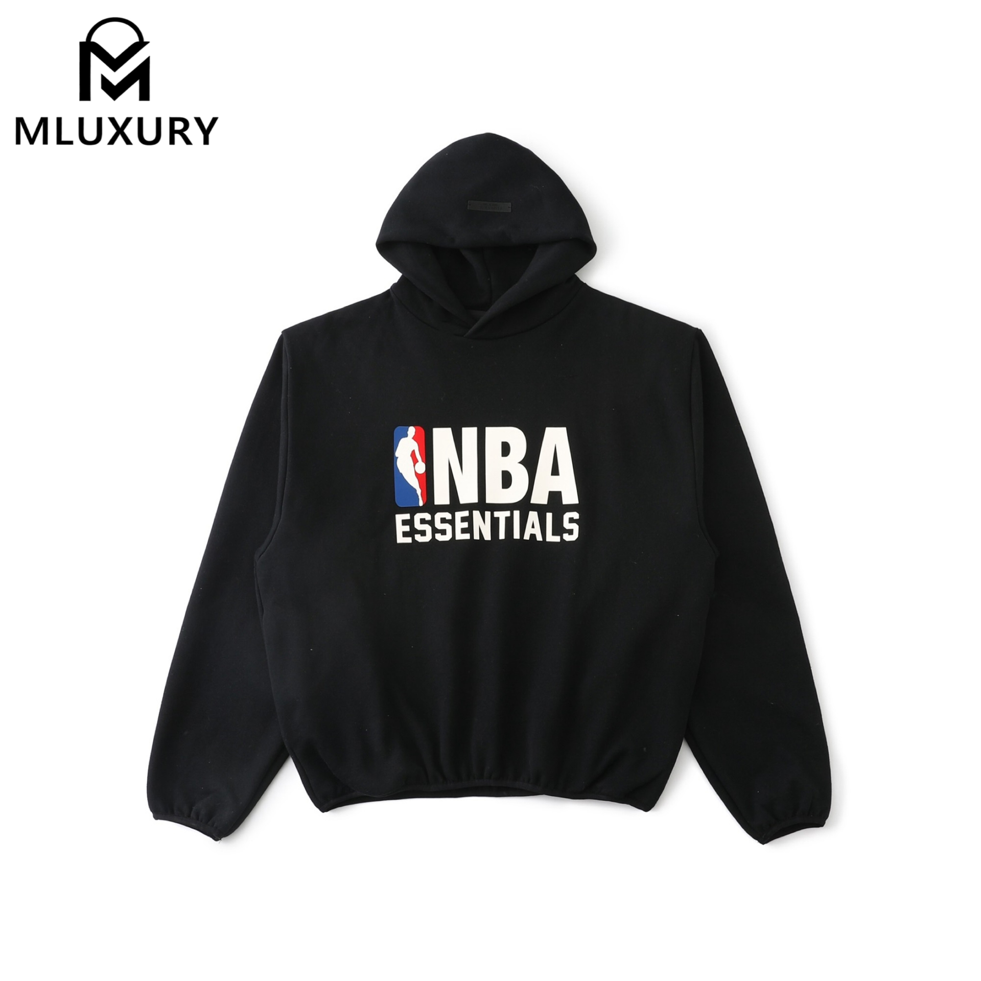 Fear of God Essentials fog x NBA collaboration FW24 Essentials NBA Tee Silicone Logo Series Hoodie