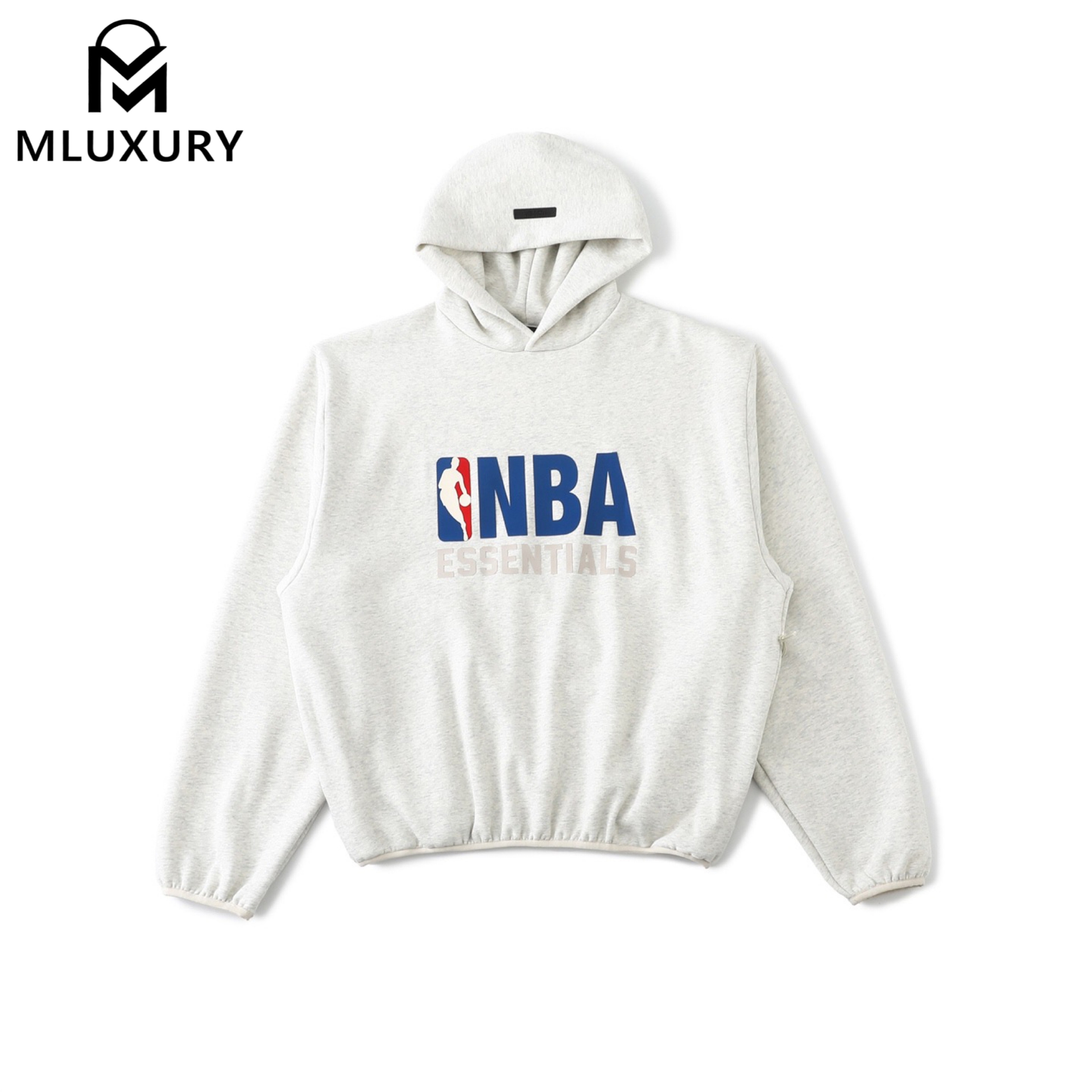 Fear of God Essentials fog x NBA collaboration FW24 Essentials NBA Tee Silicone Logo Series Hoodie
