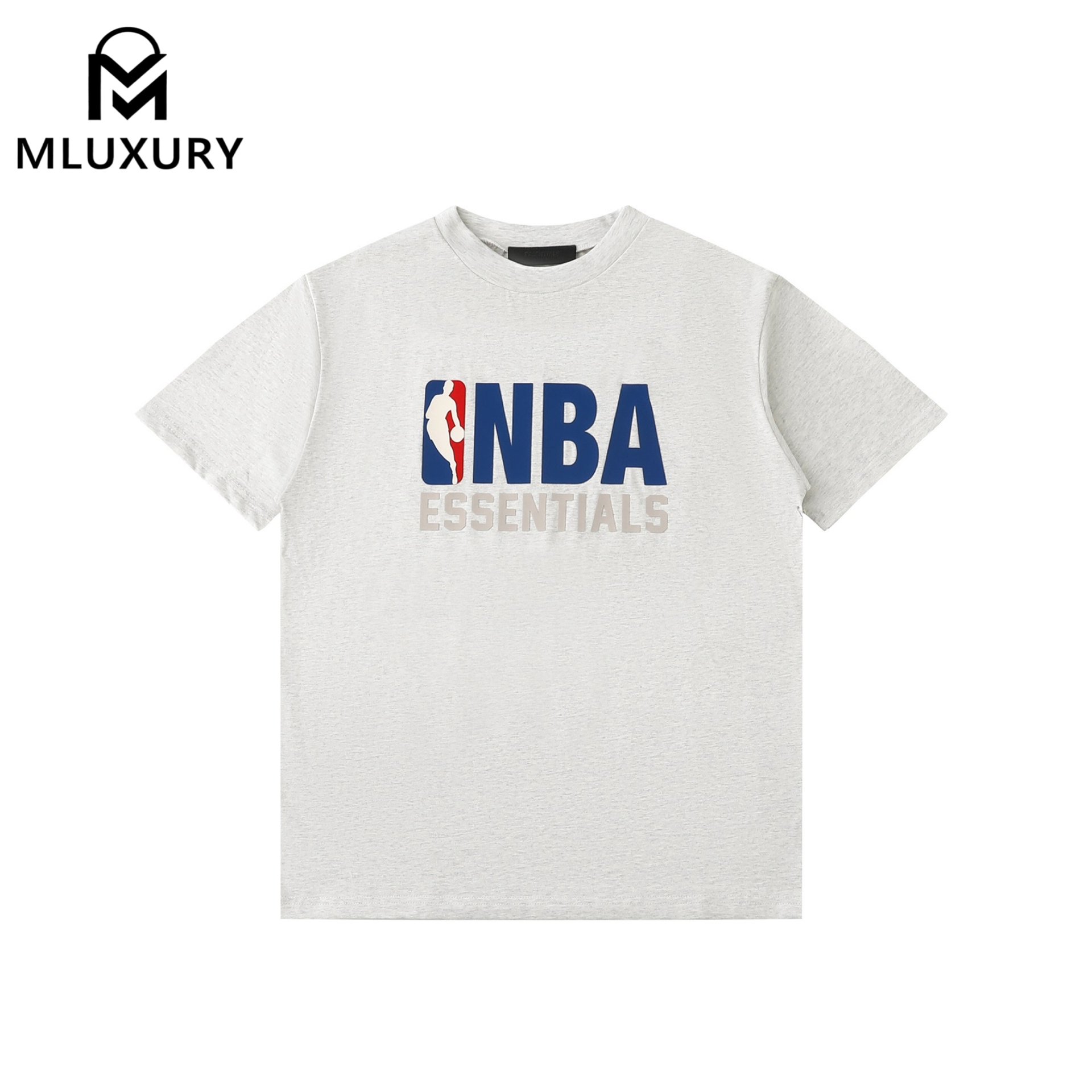 Fear of God Essentials fog x NBA Collaboration FW24 Essentials NBA Tee Silicone Logo Series Short-Sleeve T-Shirt