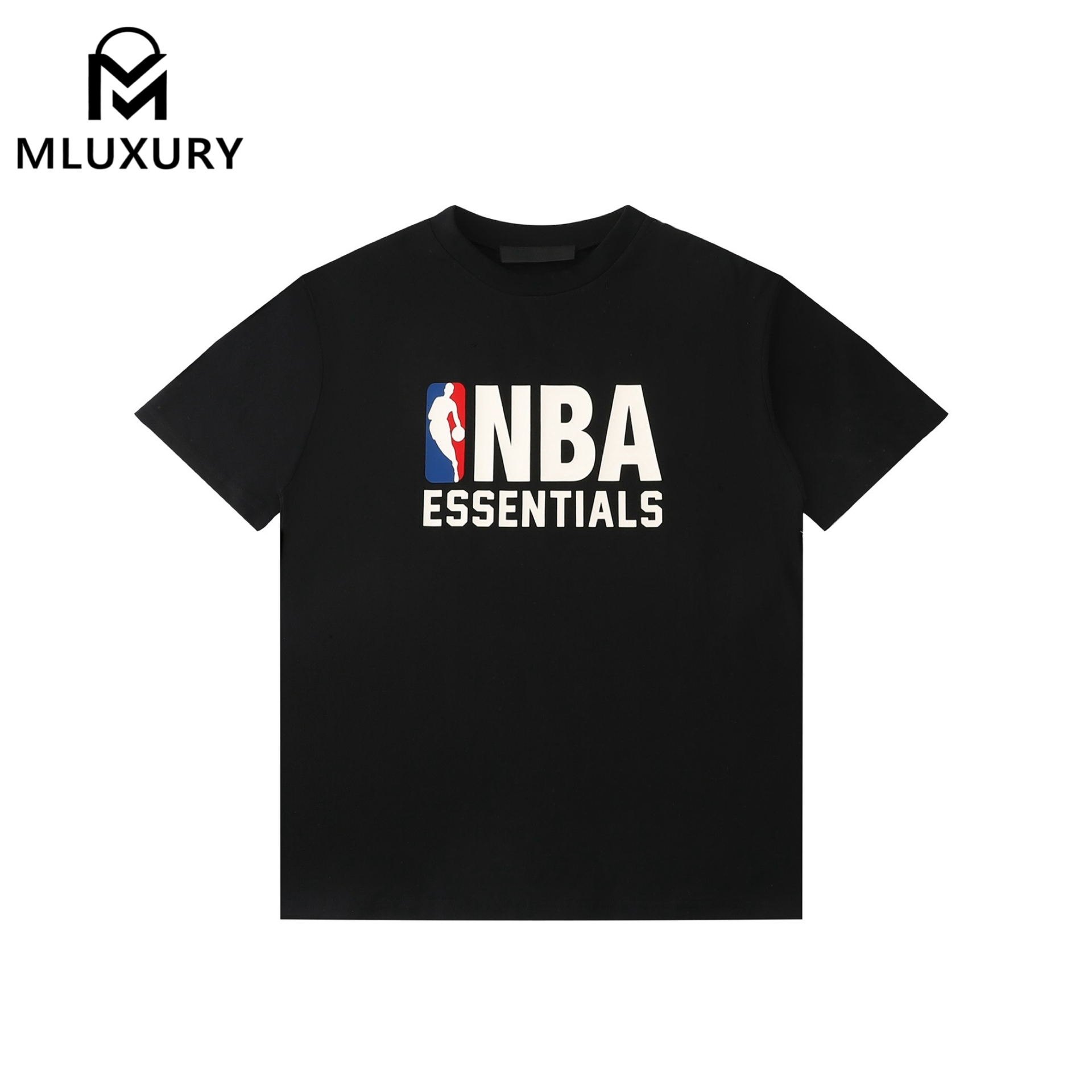 Fear of God Essentials fog x NBA Collaboration FW24 Essentials NBA Tee Silicone Logo Series Short-Sleeve T-Shirt