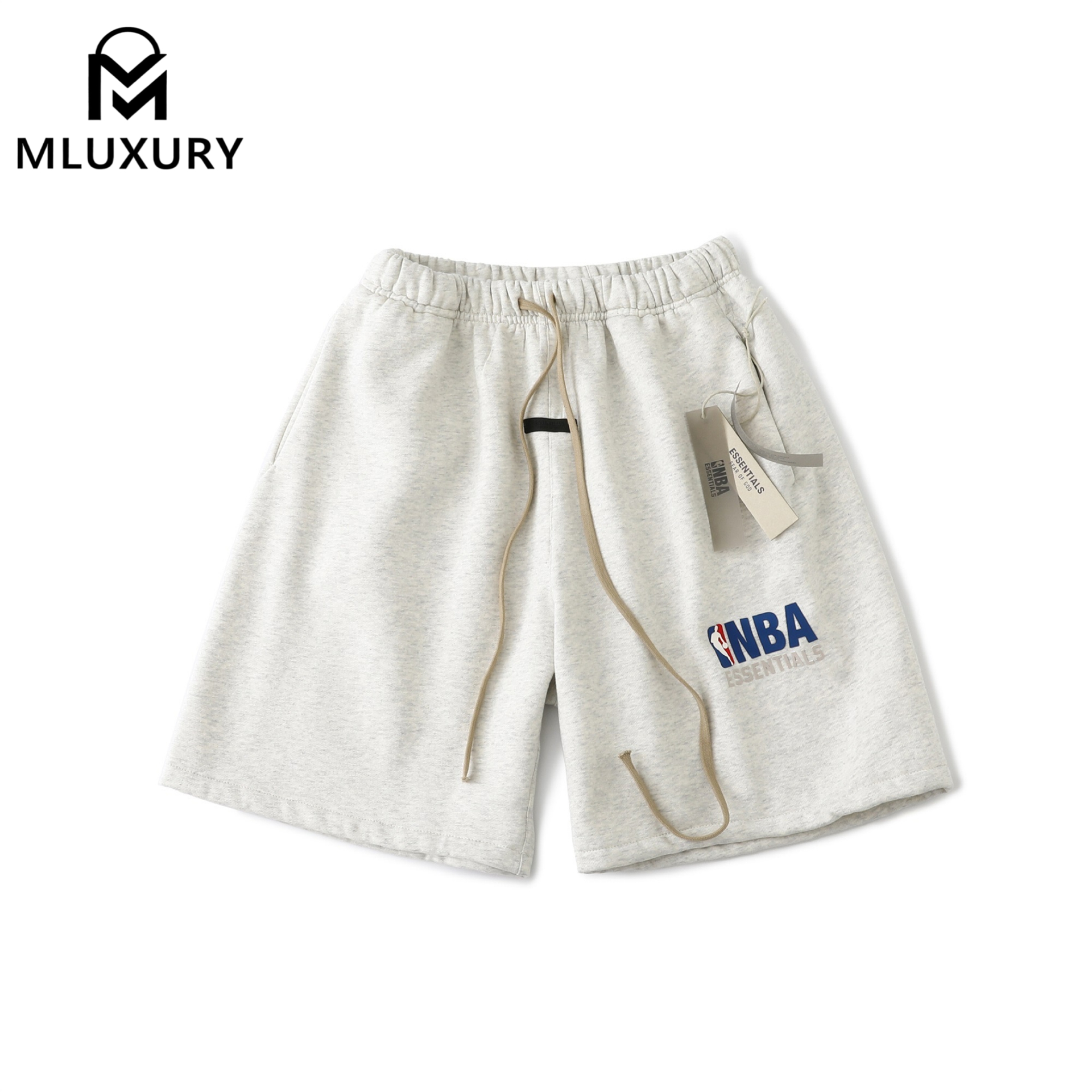 FEAR OF GOD FOG × NBA Collaboration: Small Logo Print Drawstring Terry Cloth Casual