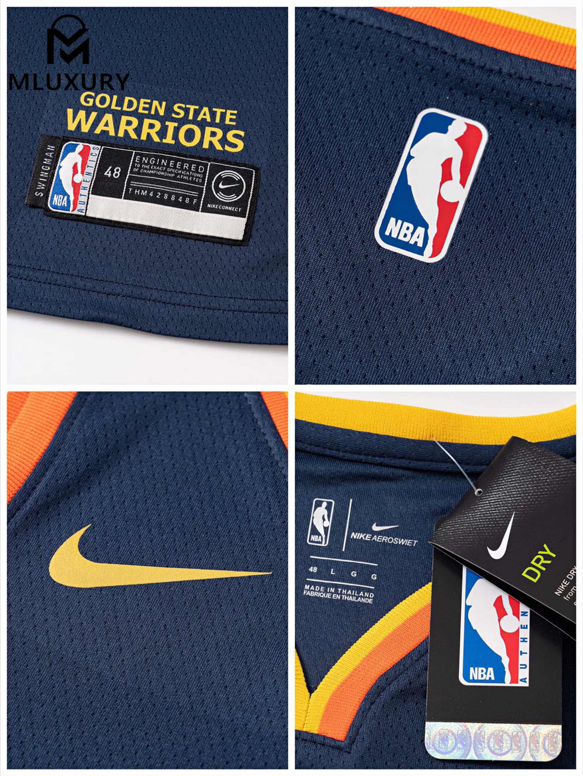 Nike NBA Stephen Curry Golden State Warriors Jersey