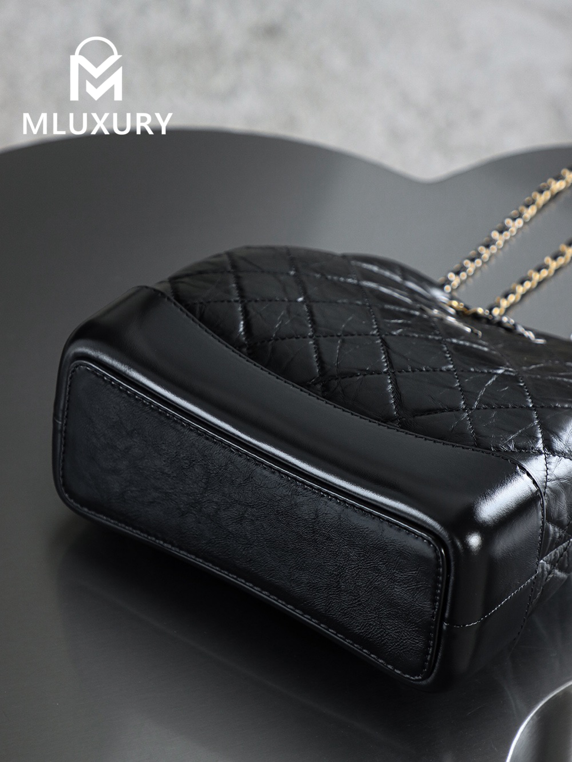 CHANEL Hobo Backpack Small