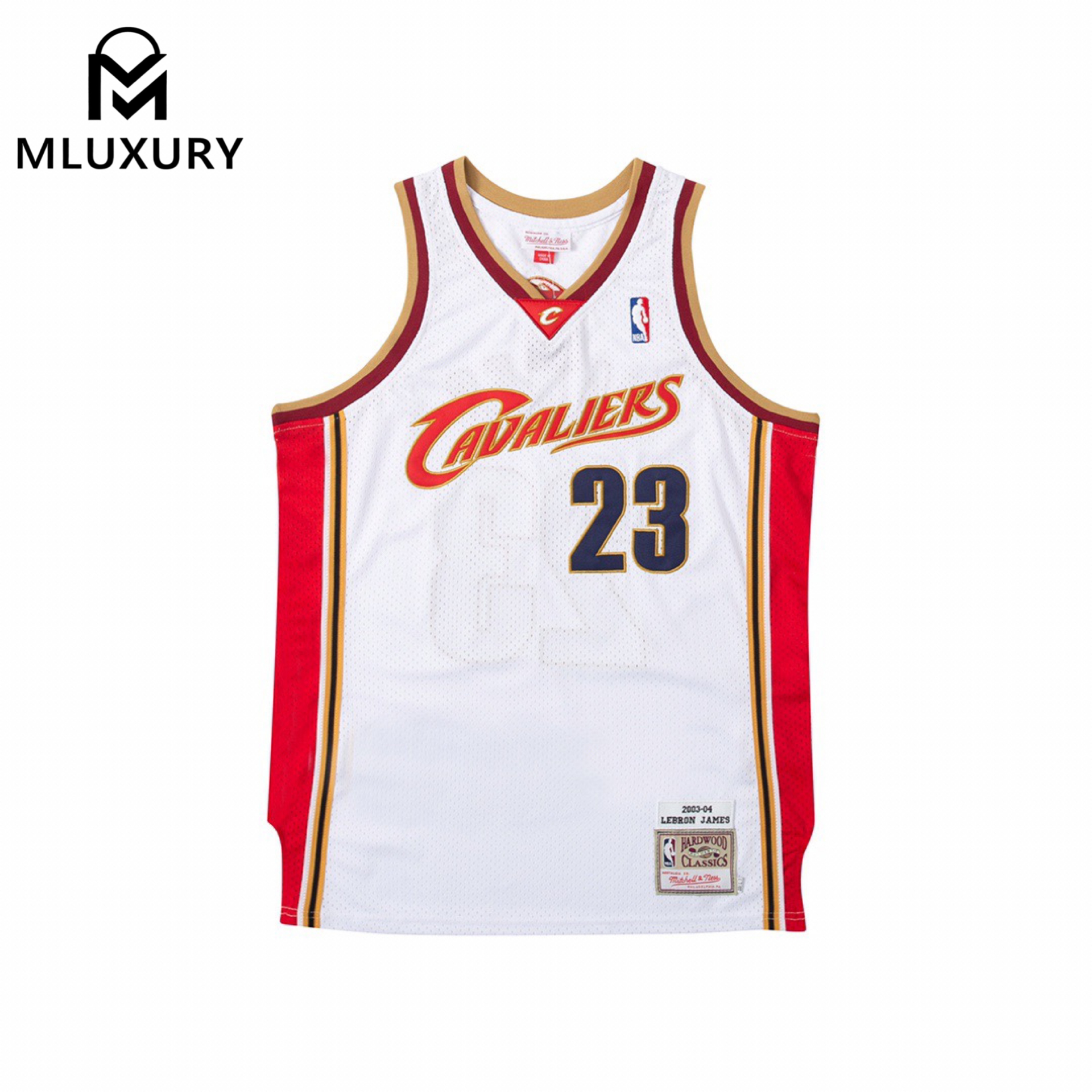 Mitchell & Ness NBA Cavaliers LeBron James NO.23 Ancient Embroidered Jersey AU Player Edition
