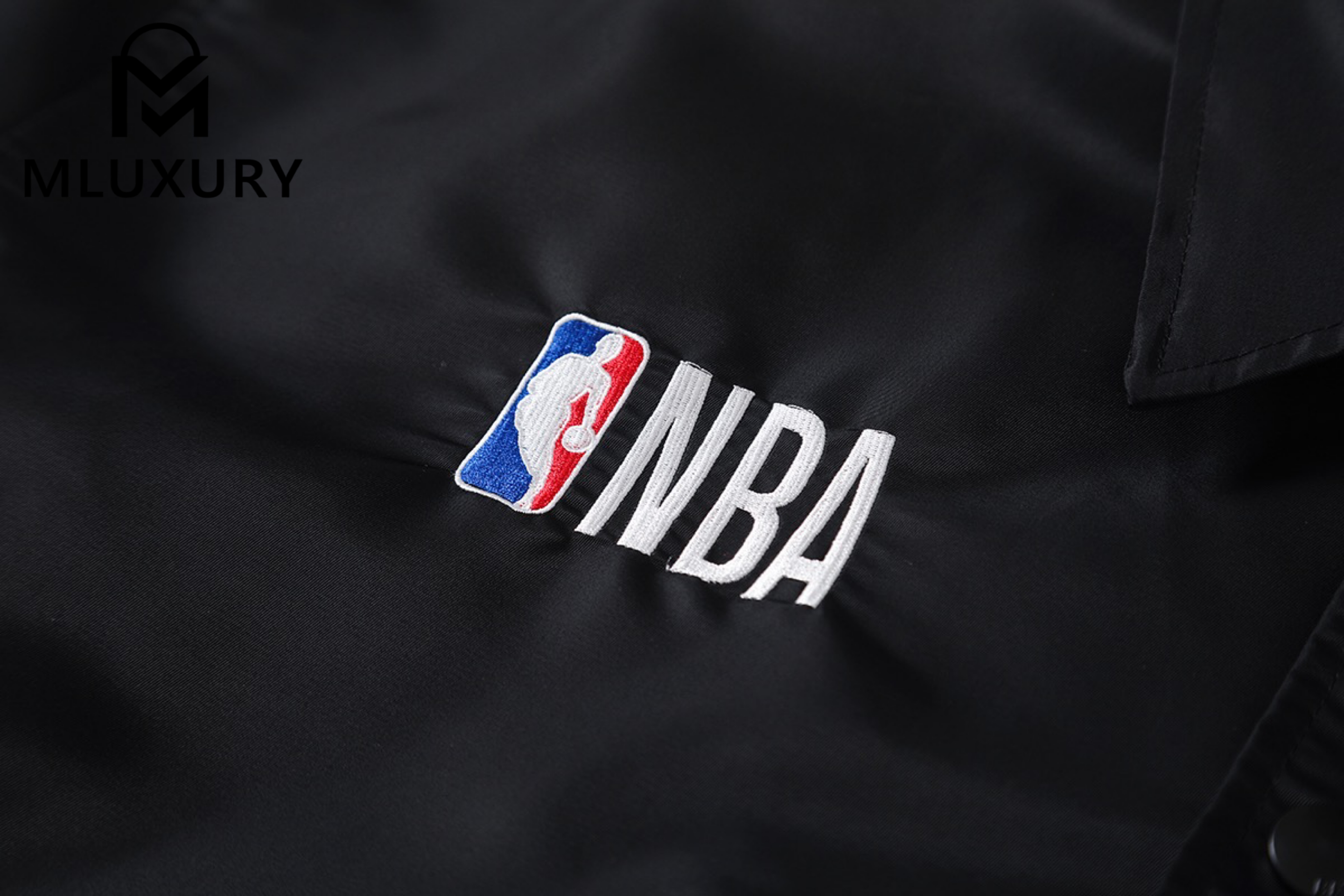 Balenciaga BLCG 26SS NBA Collaboration Nylon Sleeveless Water lapel coach jacket