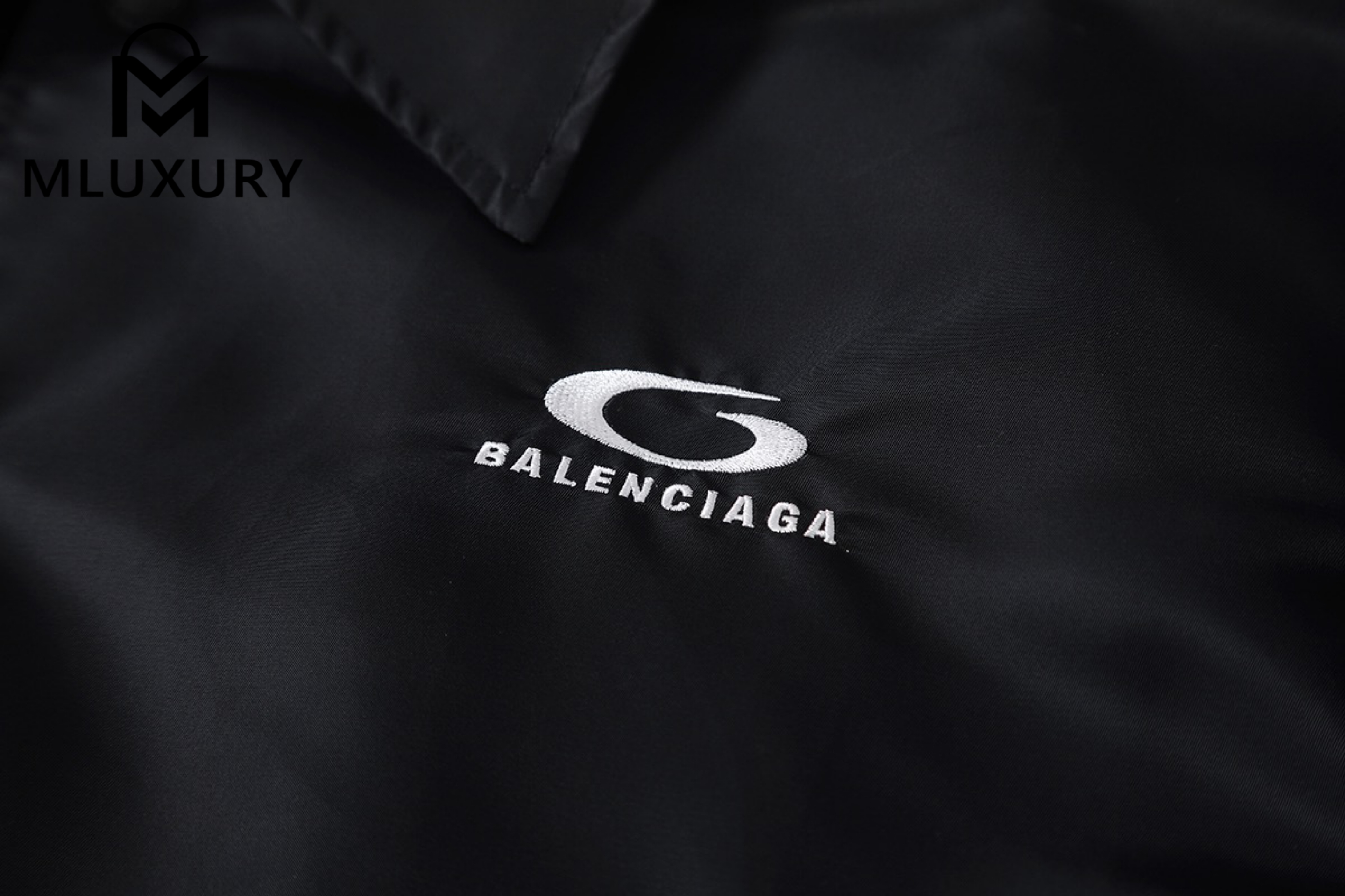 Balenciaga BLCG 26SS NBA Collaboration Nylon Sleeveless Water lapel coach jacket