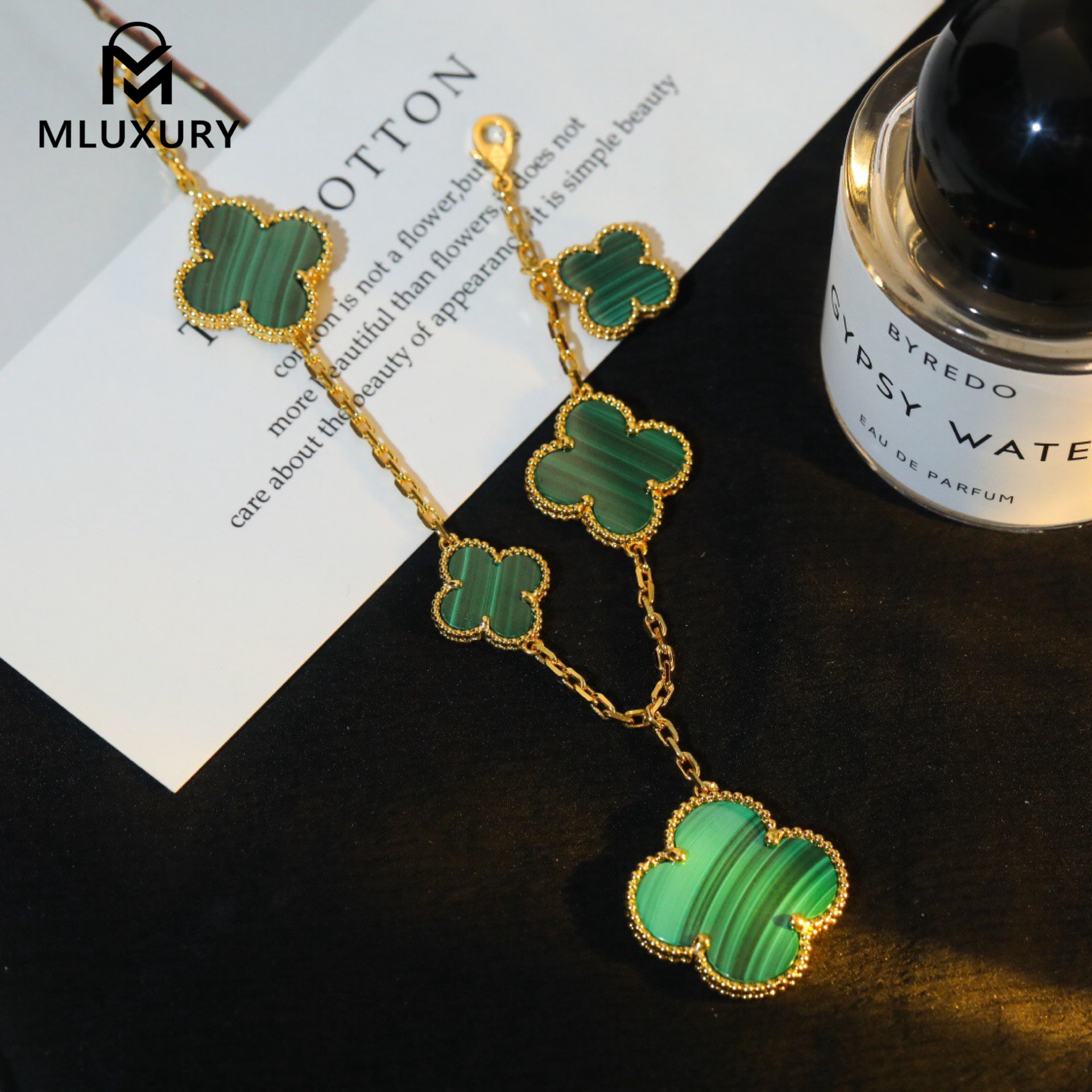 Van Cleef & Arpels Magic Irregular Pattern Four-Leaf Clover Bracelet