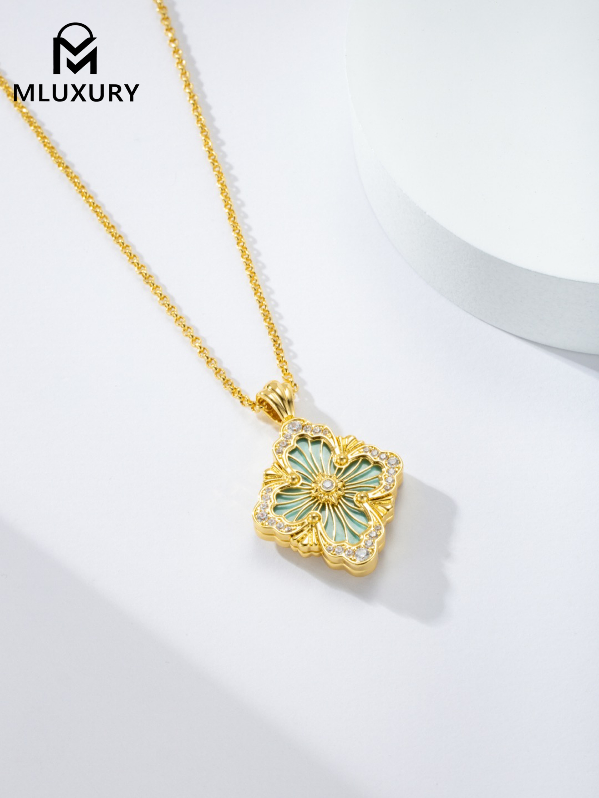 Buccellati Amazonite Necklace (Large Size)