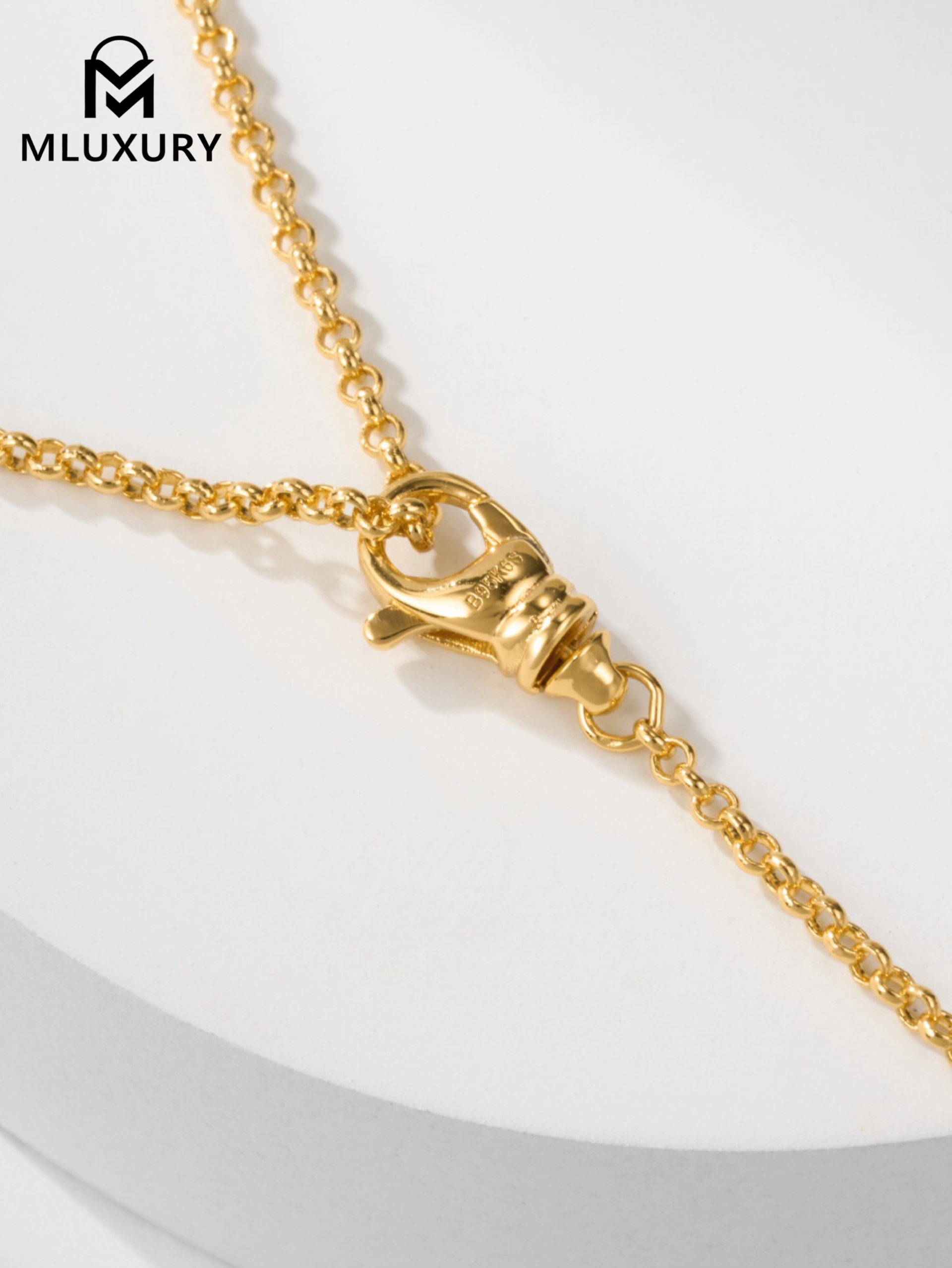 Buccellati Enamel Blue Necklace (Small Size)