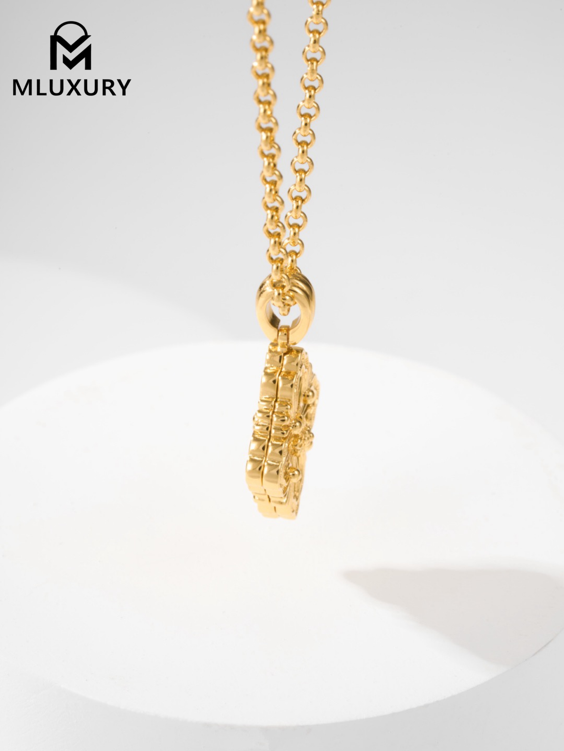 Buccellati Enamel Blue Necklace (Small Size)
