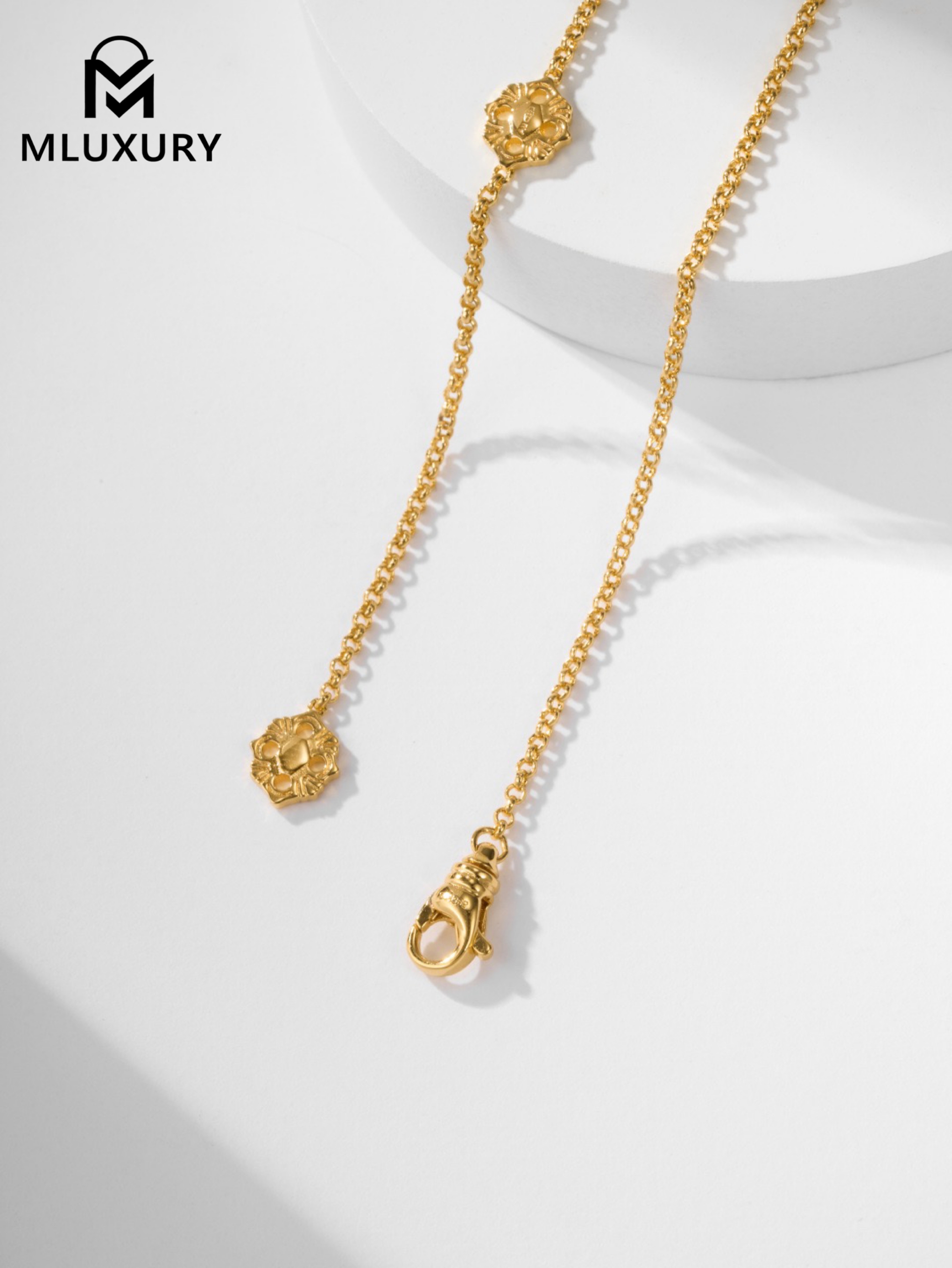 Buccellati Enamel Blue Necklace (Small Size)