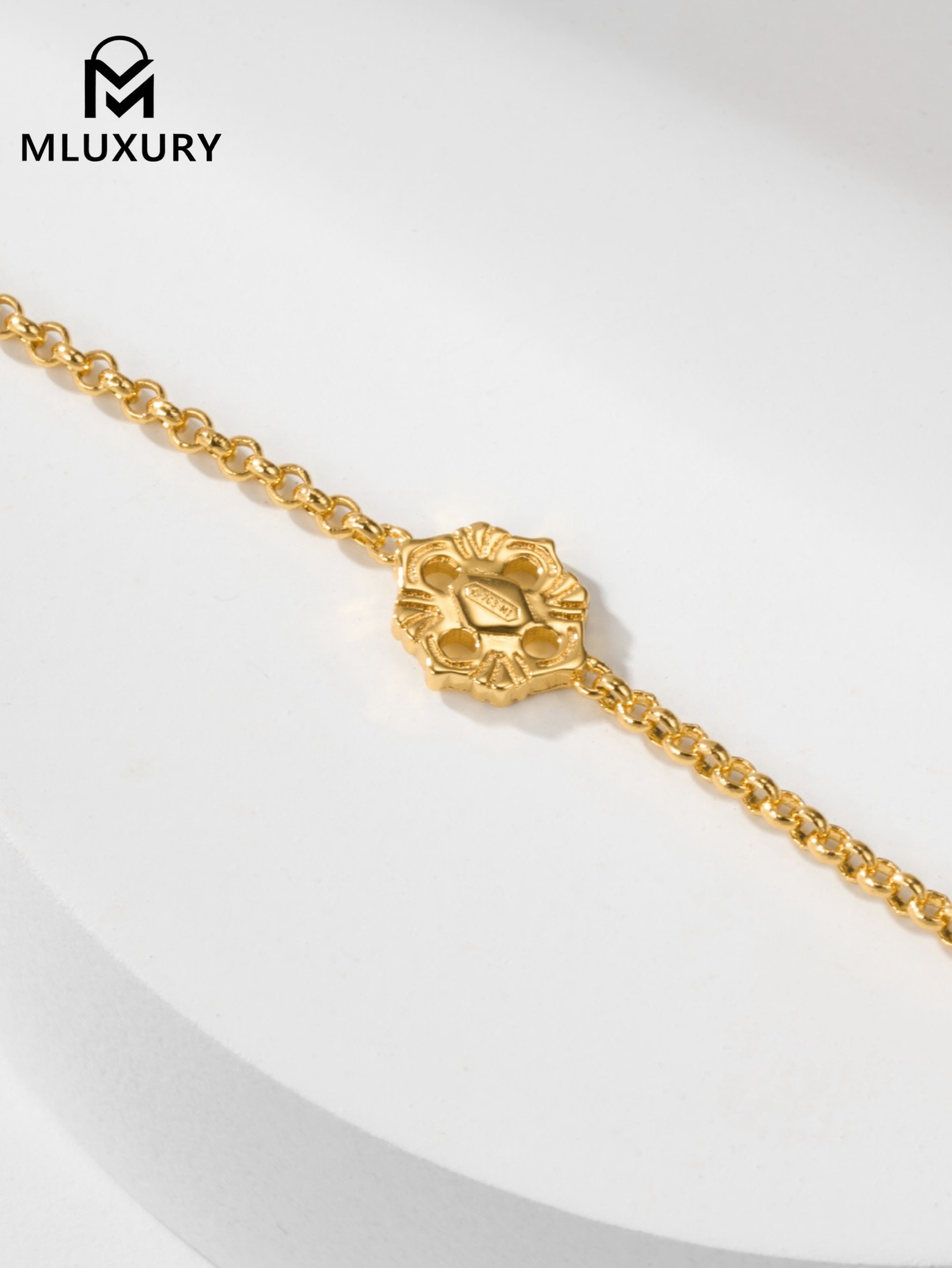 Buccellati Enamel Blue Necklace (Small Size)